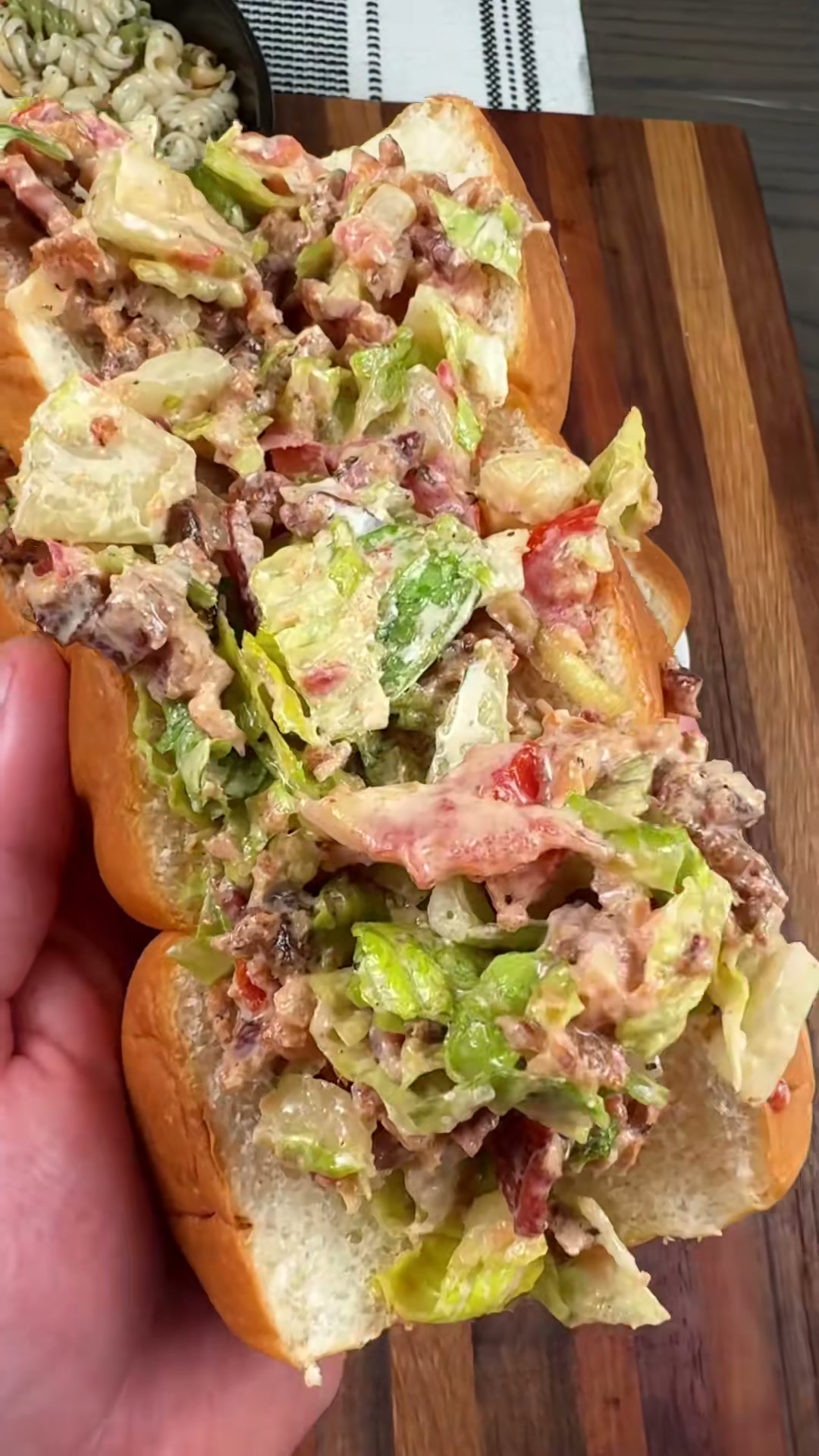 Chopped BLT Sandwiches