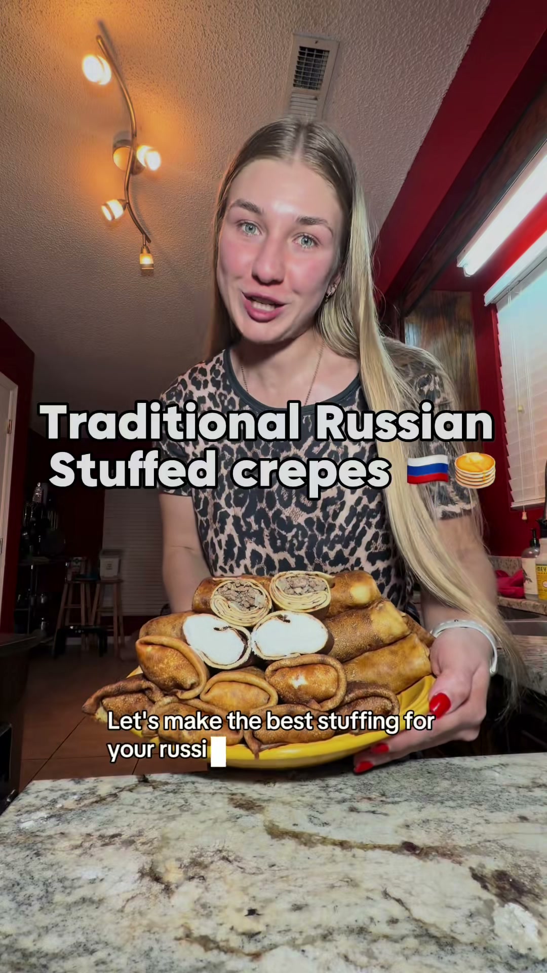 Sweet and Savory Fillings for Russian Crepes
