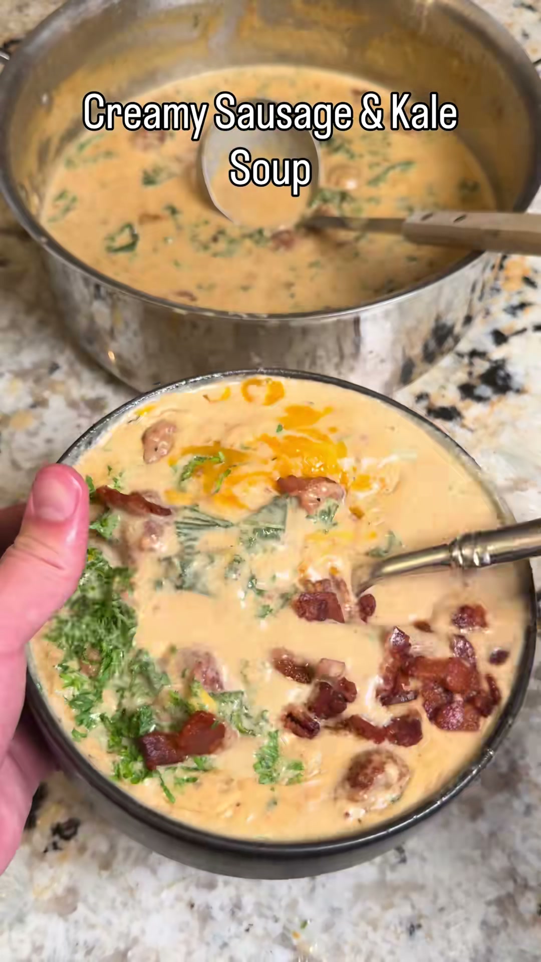 Creamy Sausage and Kale Soup