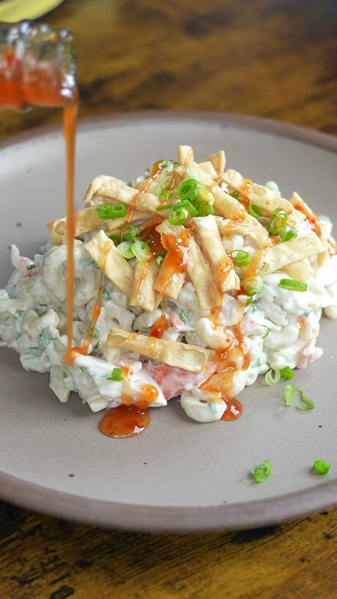 Crab Rangoon Macaroni Salad