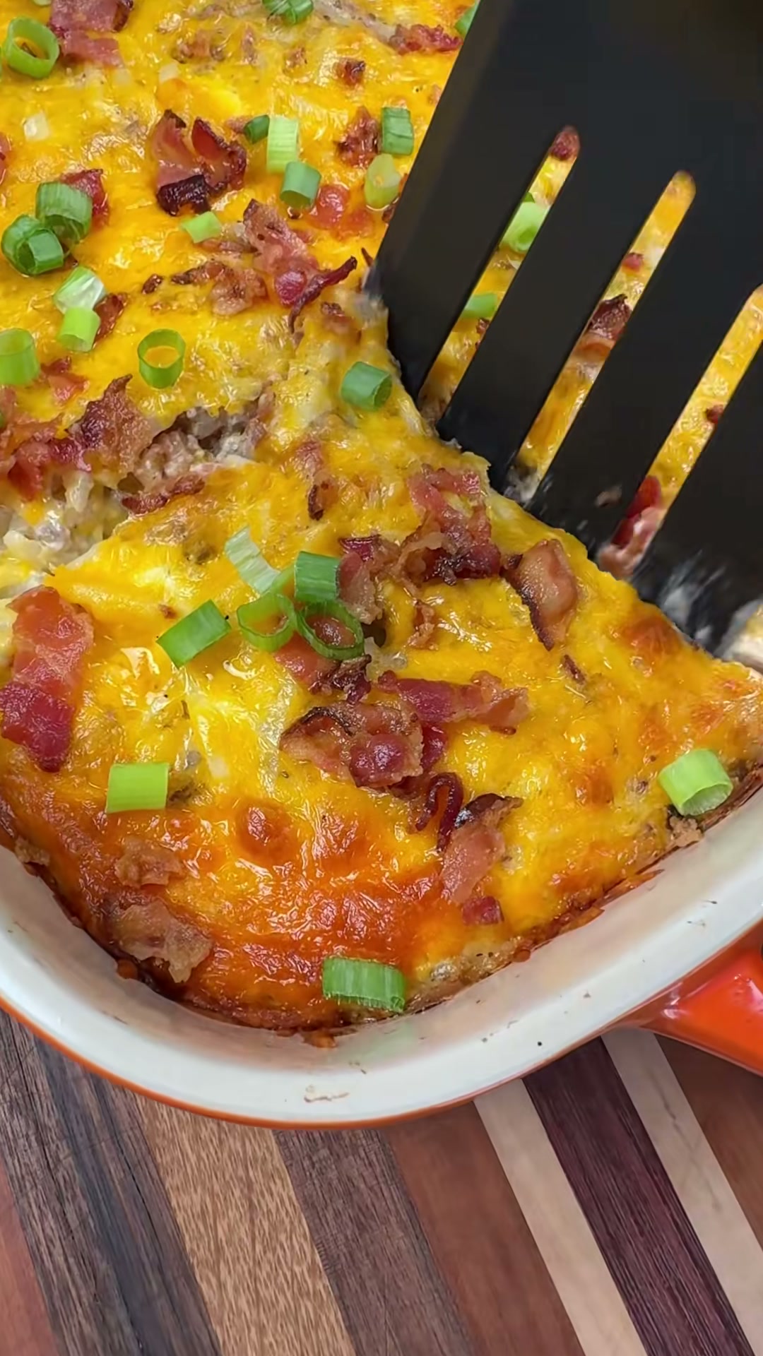 Sausage and Gravy Breakfast Casserole