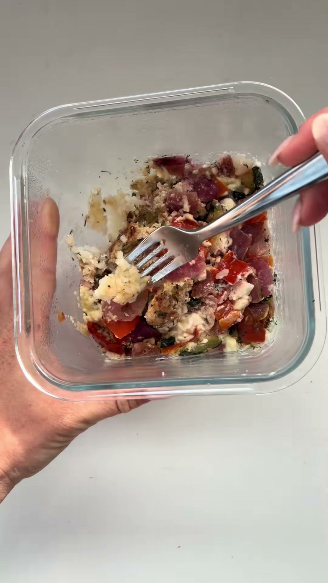 Mediterranean Meal Prep Freezer Cubes