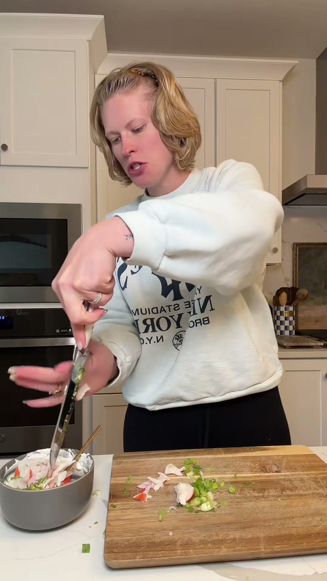 High-Protein Crab Rangoon Burrito