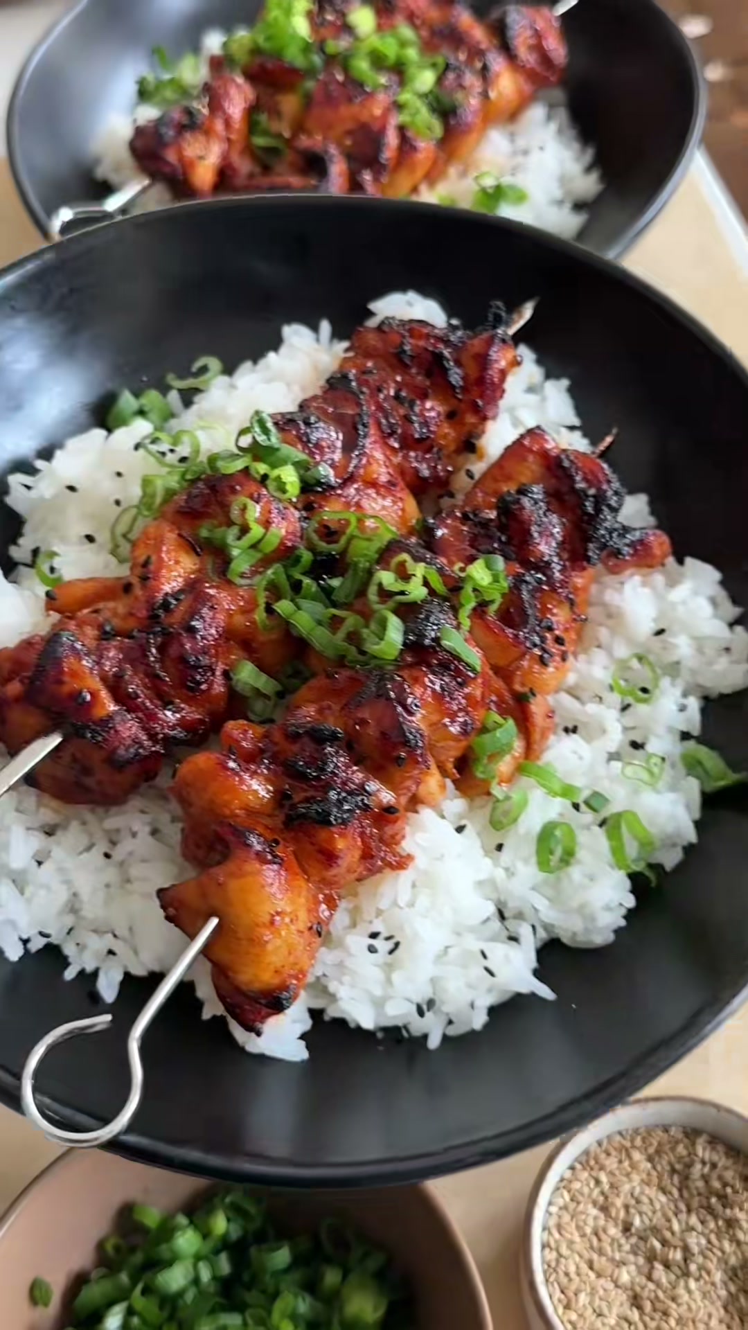 Korean Gochujang Chicken Skewers