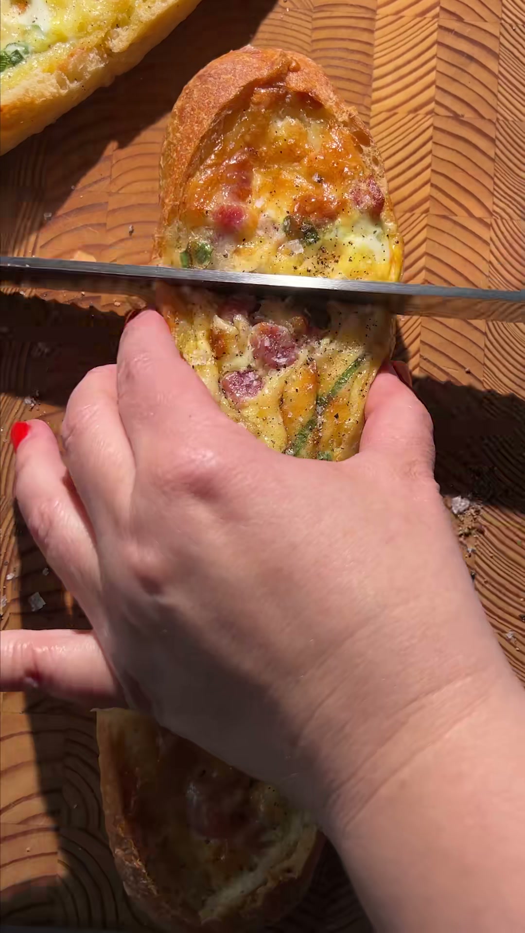 Baked Egg Boats