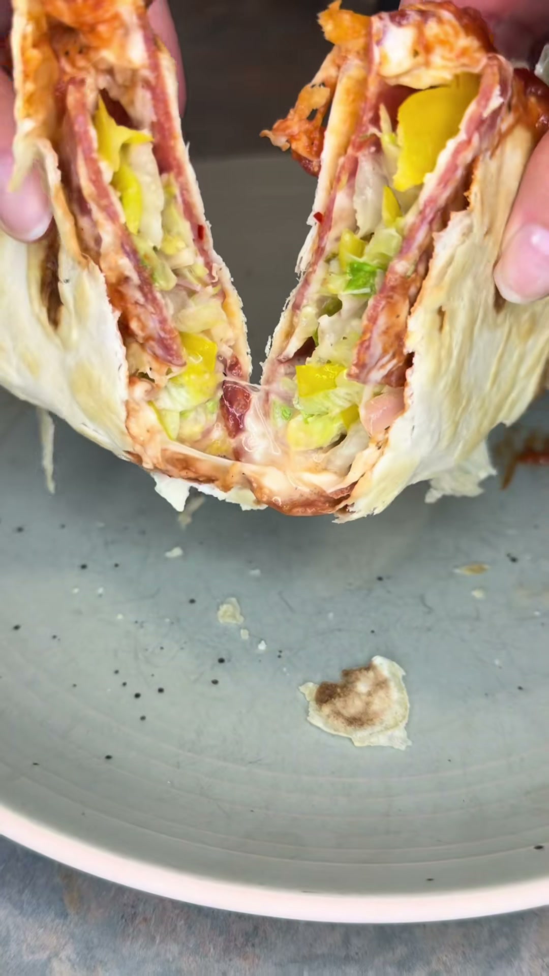 Italian Grinder Pizza Tacos