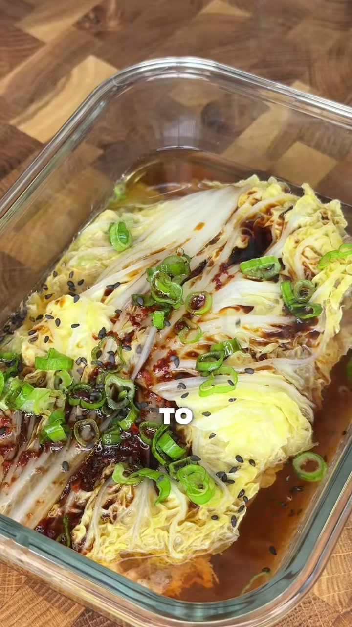 Napa Cabbage Dumpling Lasagna