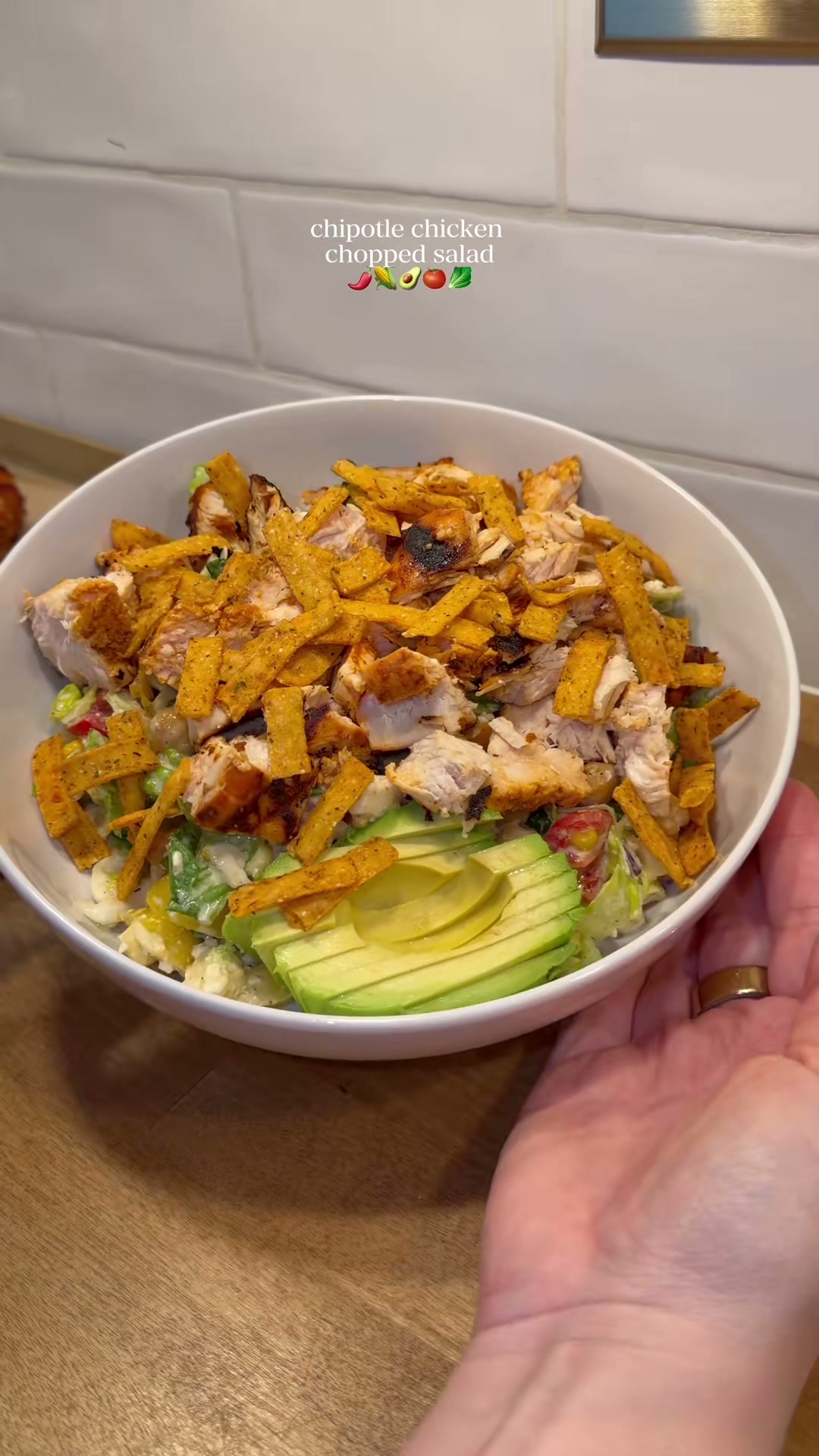 Chipotle Chicken Chopped Salad