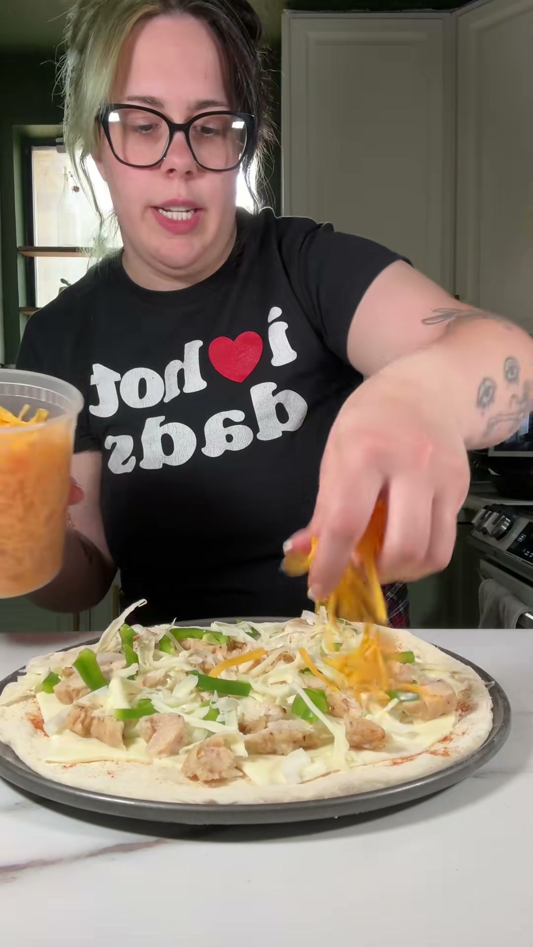 Chicken Taco Pizza