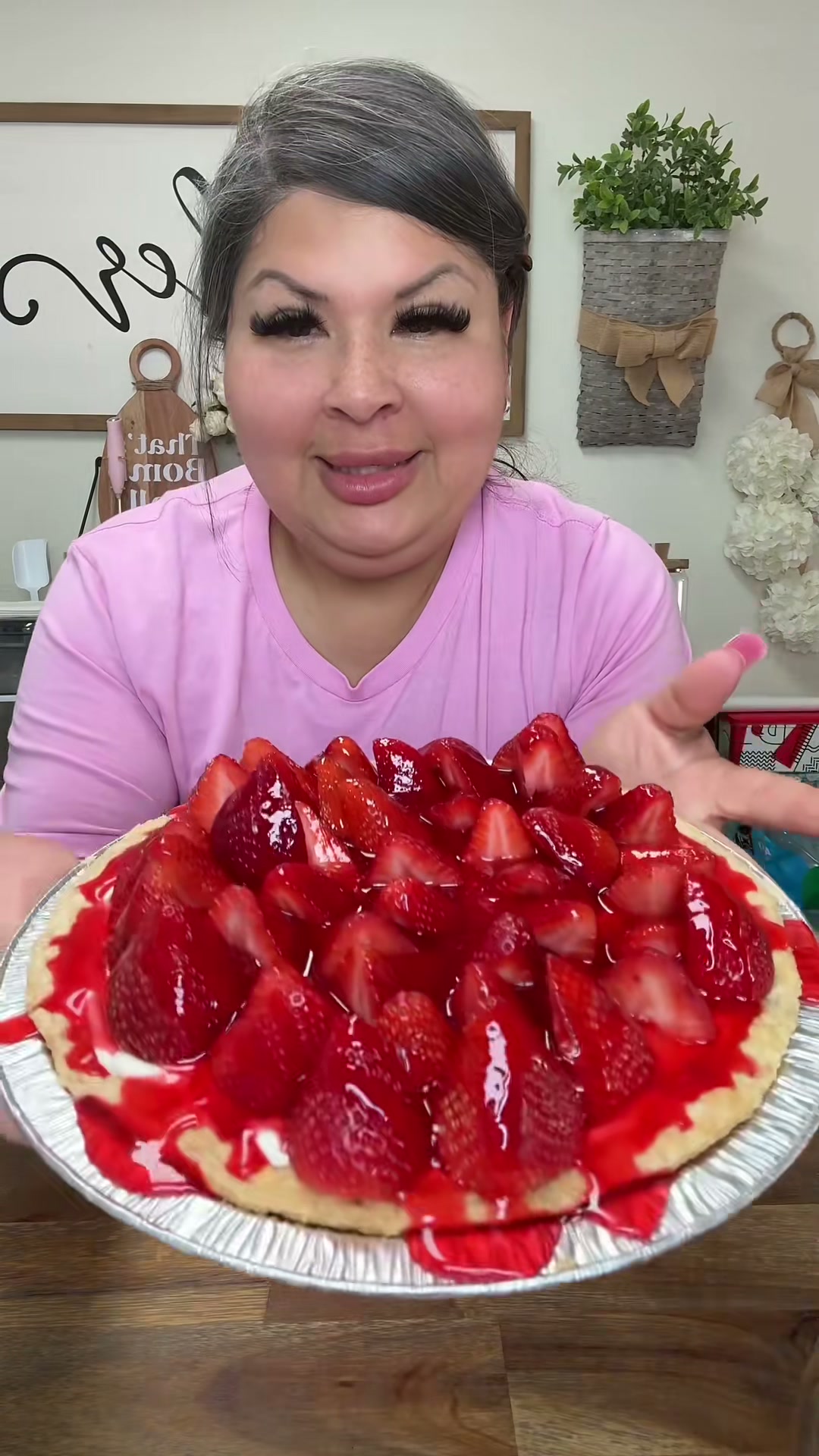 Strawberry Cheesecake Pie