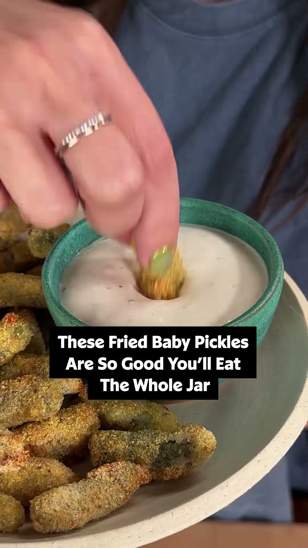 Fried Baby Pickles