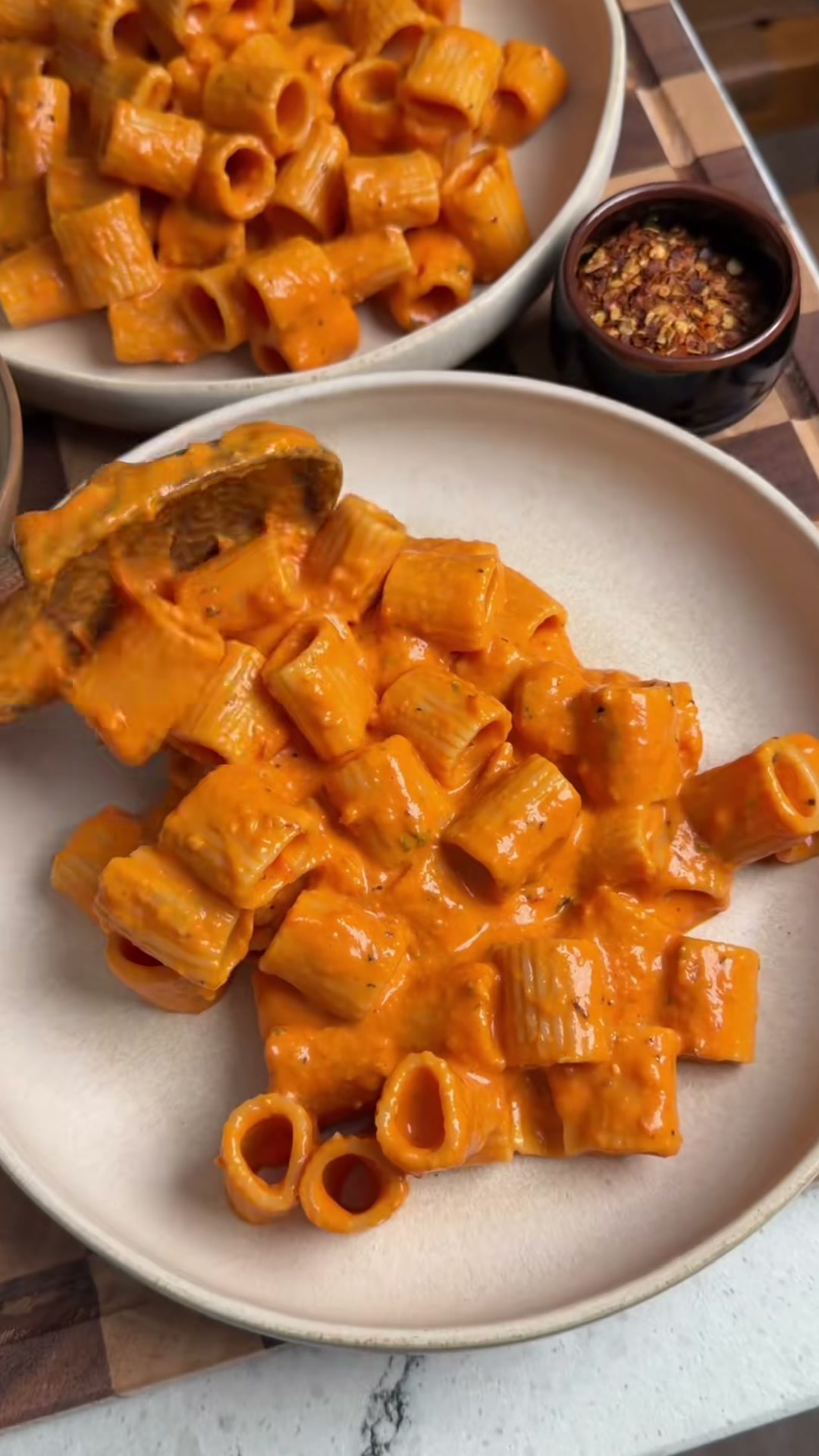 Creamy Spicy Vodka Pasta