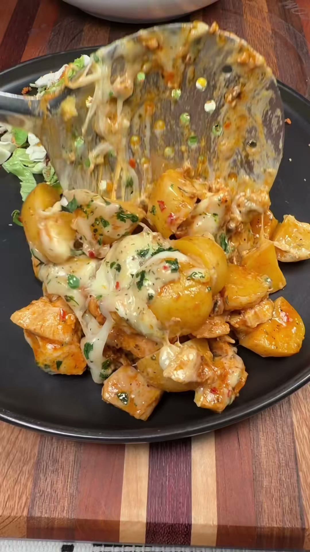 Parmesan Garlic Chicken and Potatoes