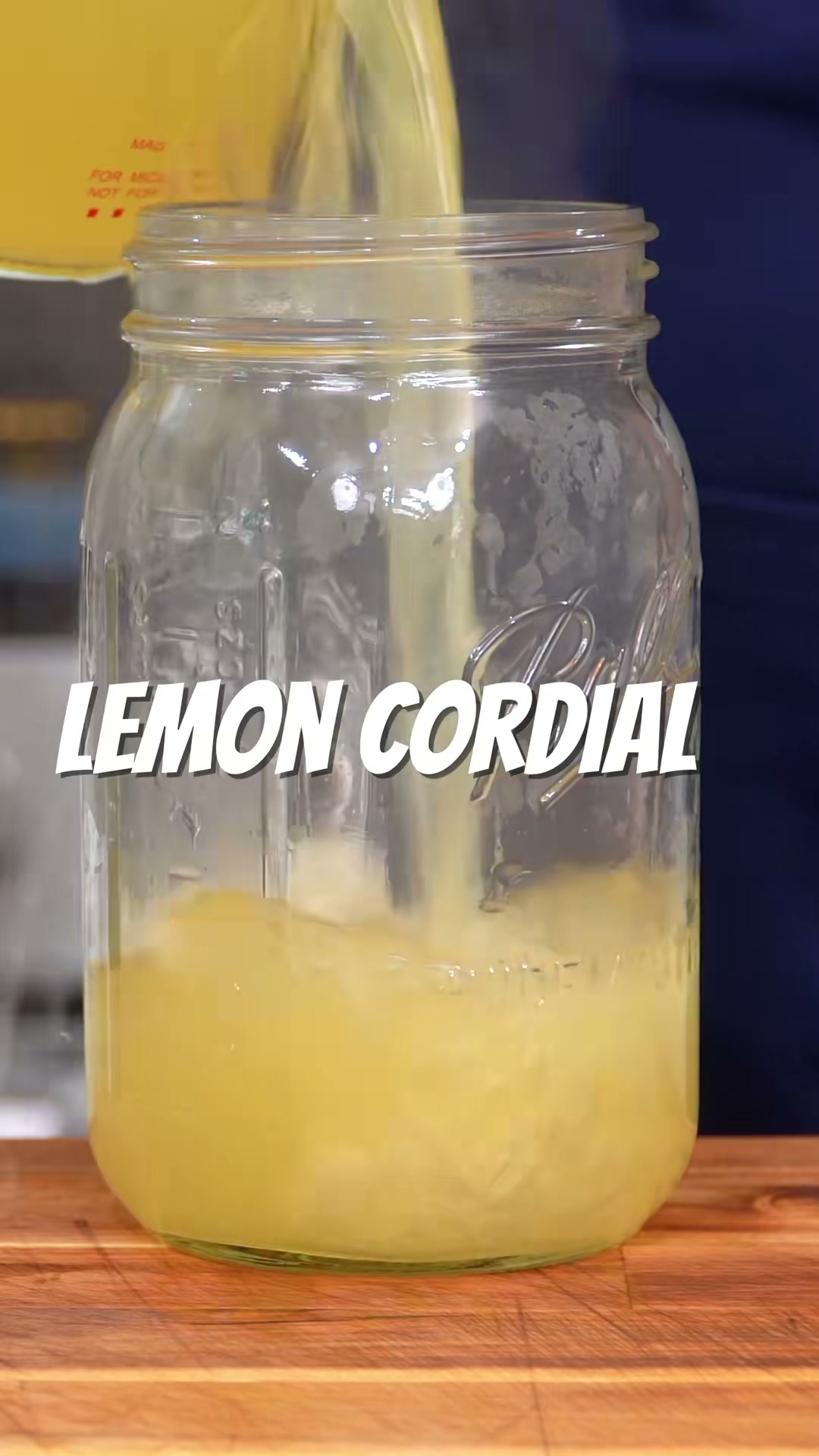 Lemon and Lime Cordial
