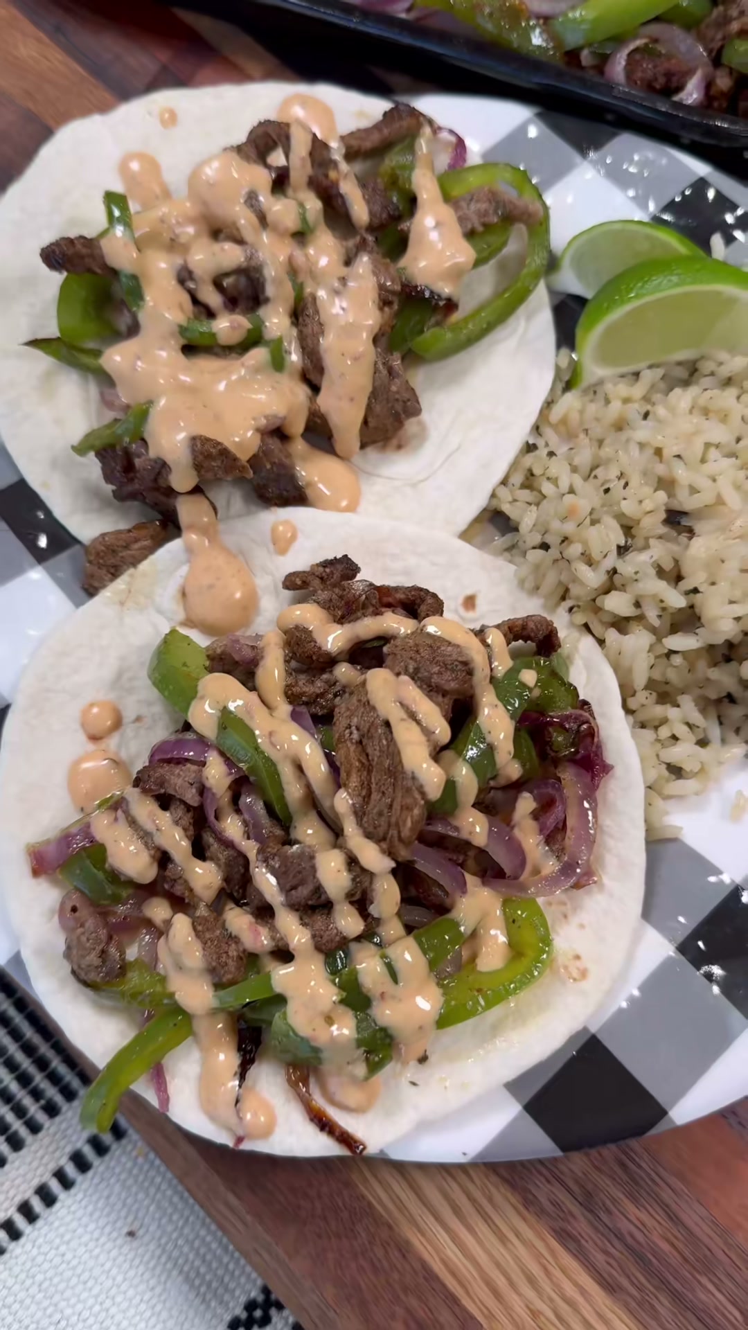 Steak Fajitas