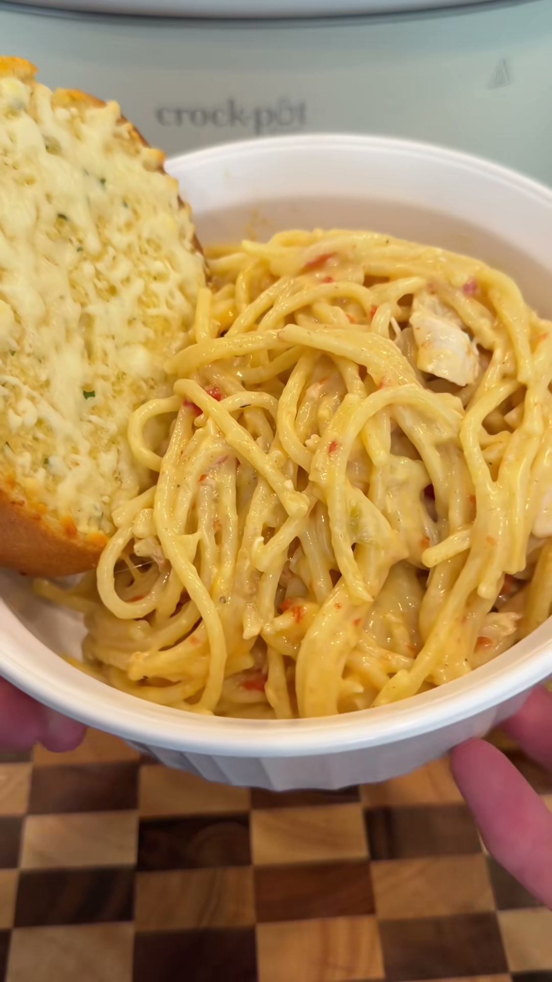Creamy Chicken Spaghetti