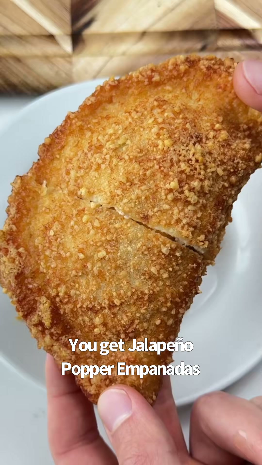 Jalapeño Popper Chicken Empanadas