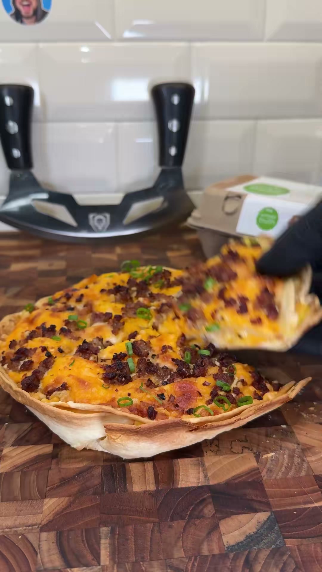 Breakfast Tortilla Pie