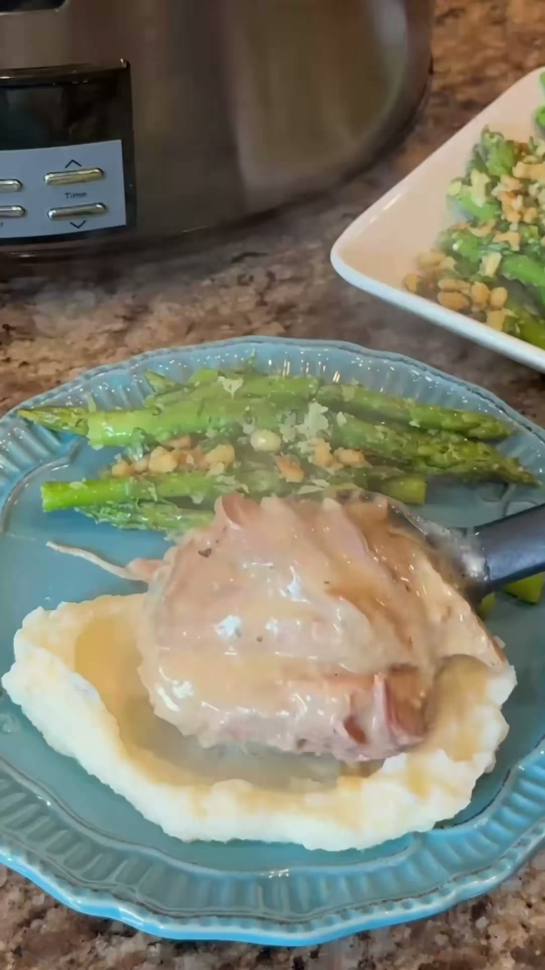 Pork Roast with Creamy Gravy