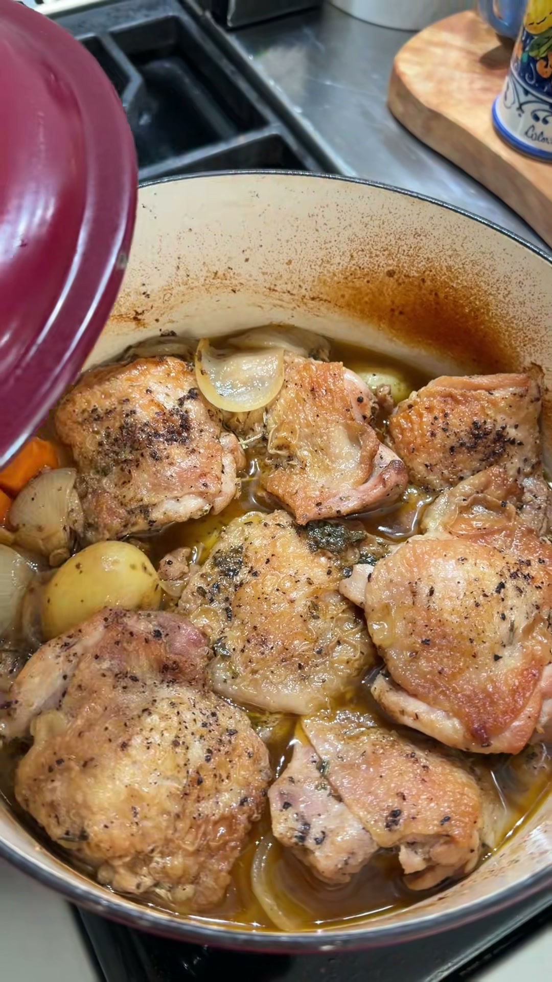 Braised Chicken Thighs