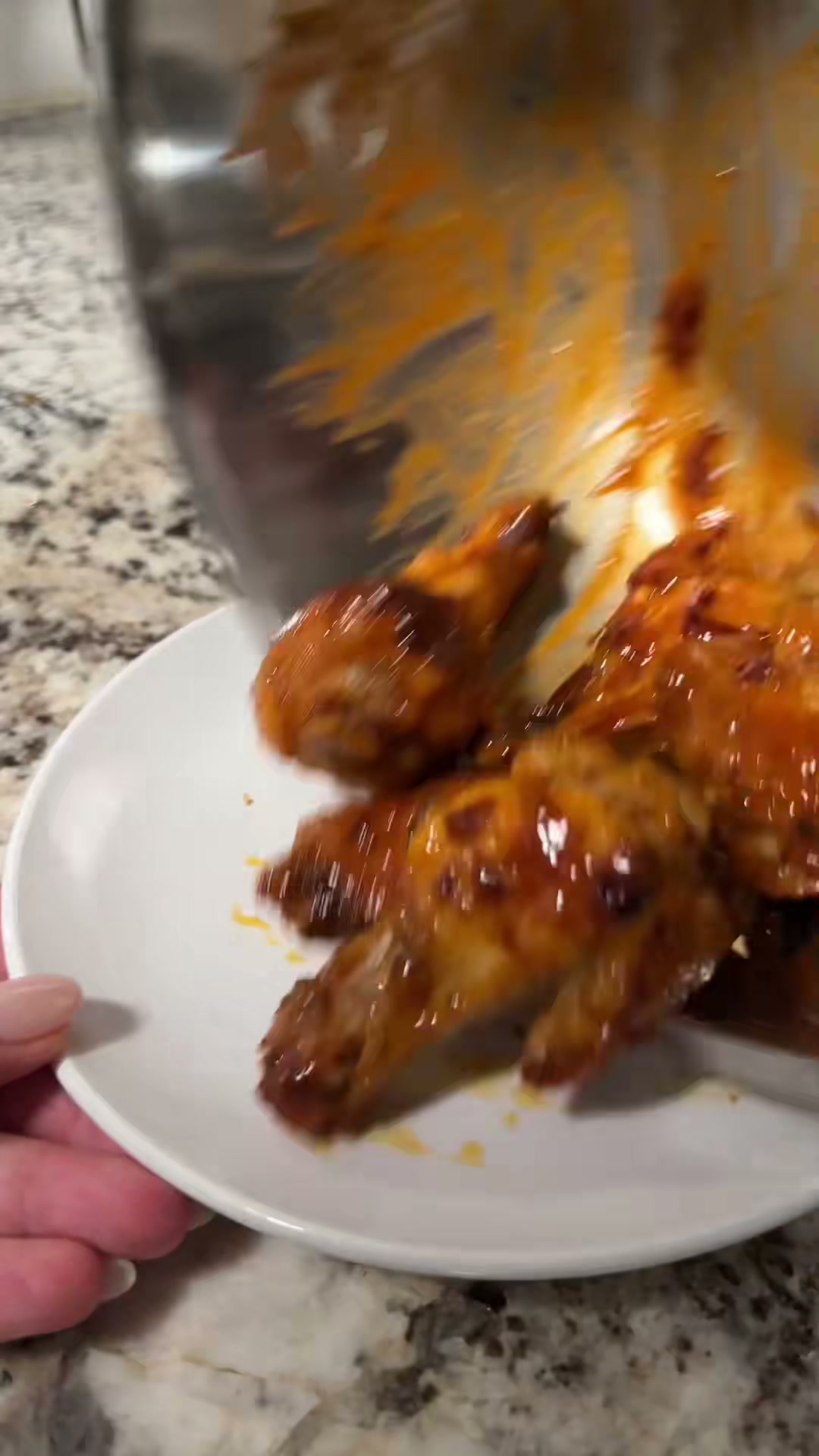 Crispy Oven-Roasted Honey Buffalo Wings