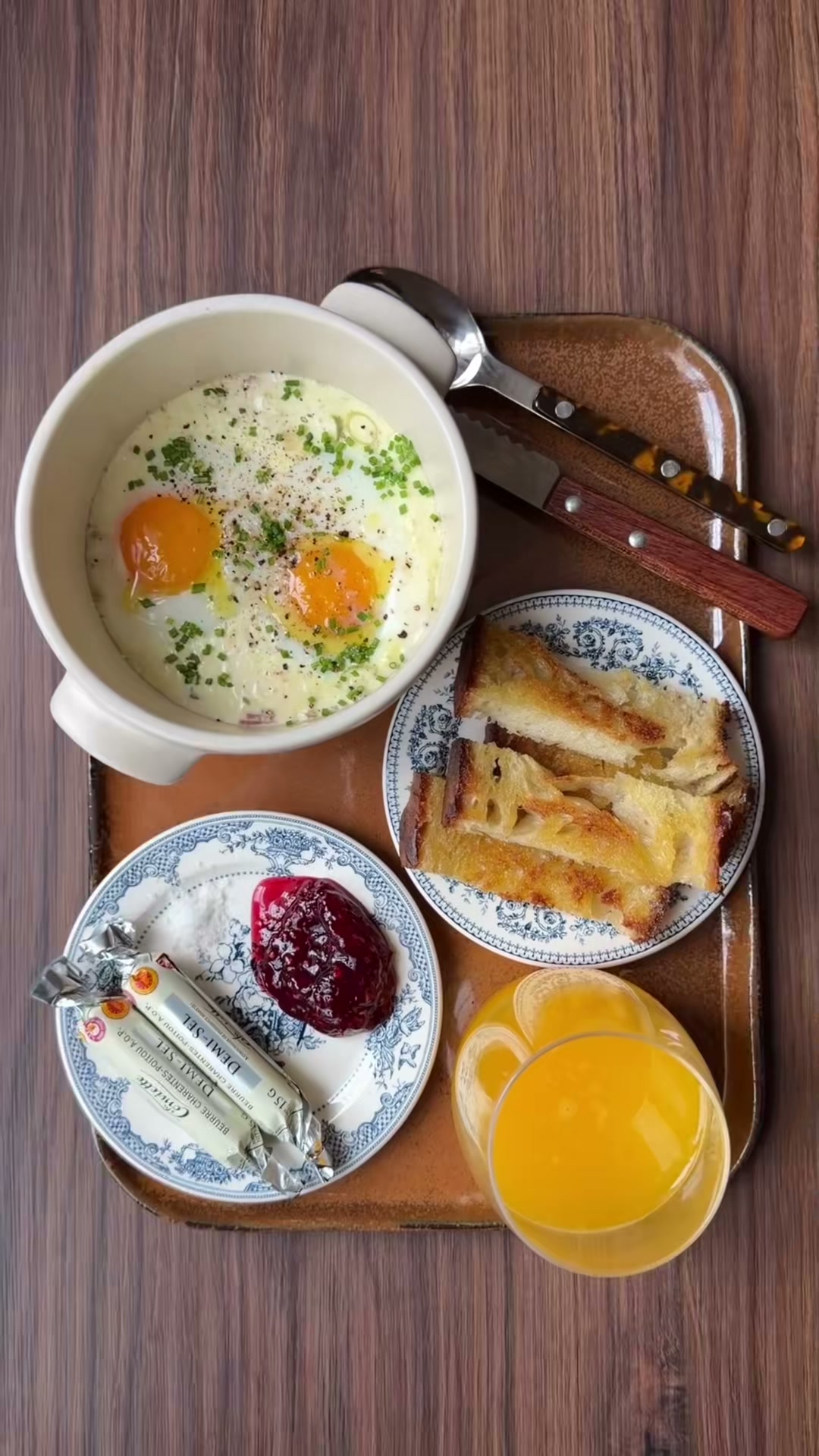 French Baked Eggs