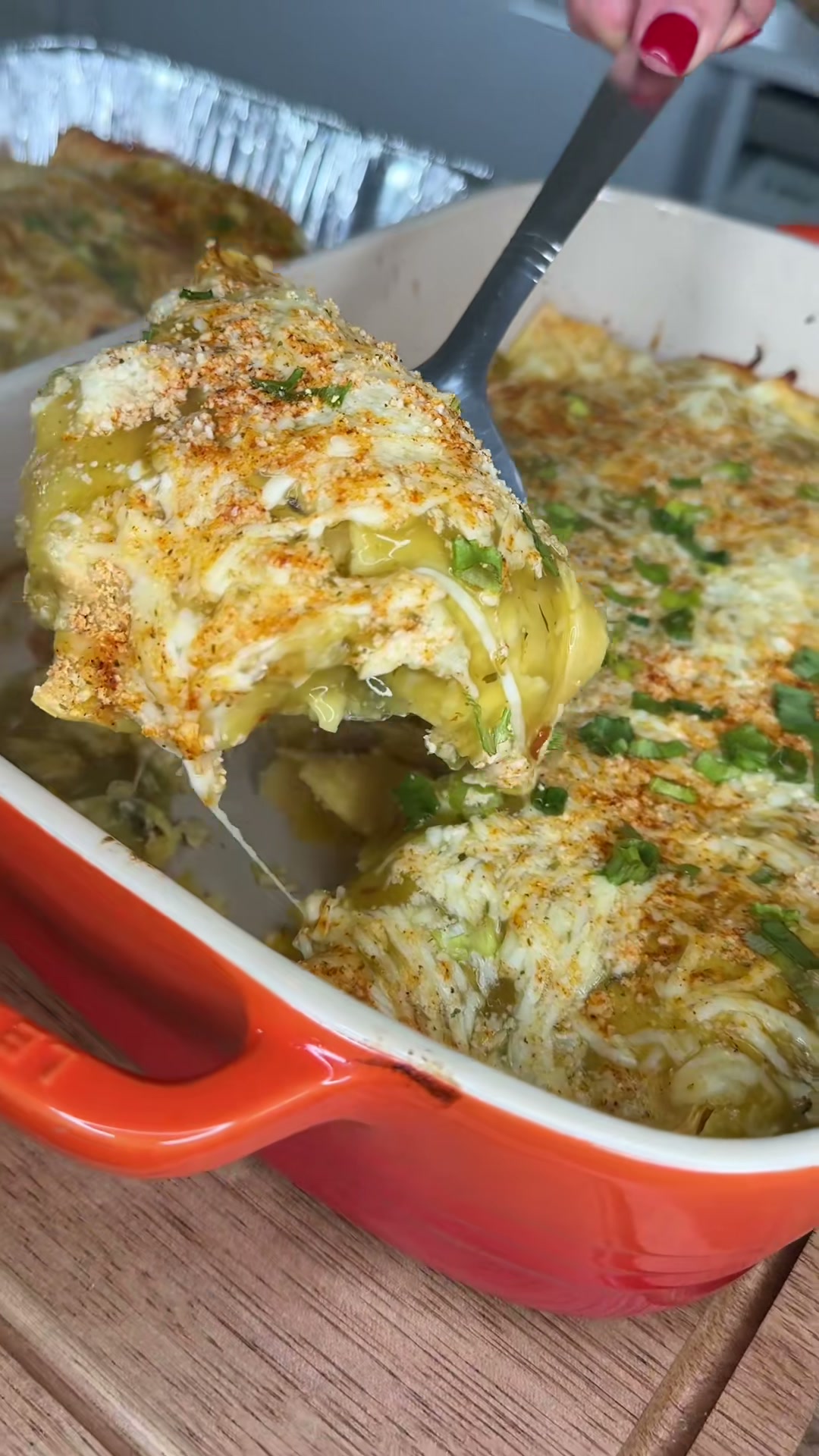 Elote Chicken Enchiladas