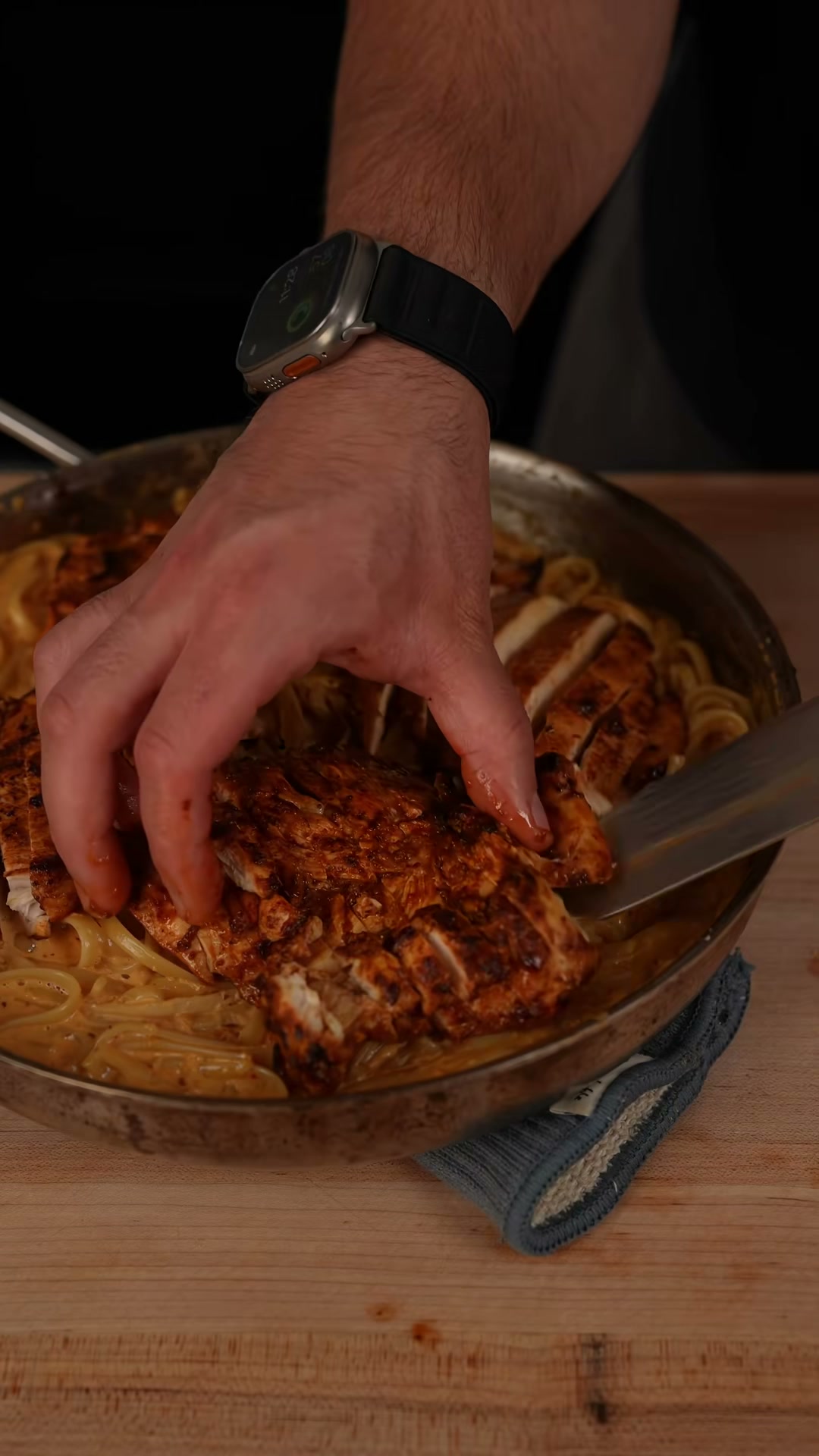 Chipotle Chicken Linguine
