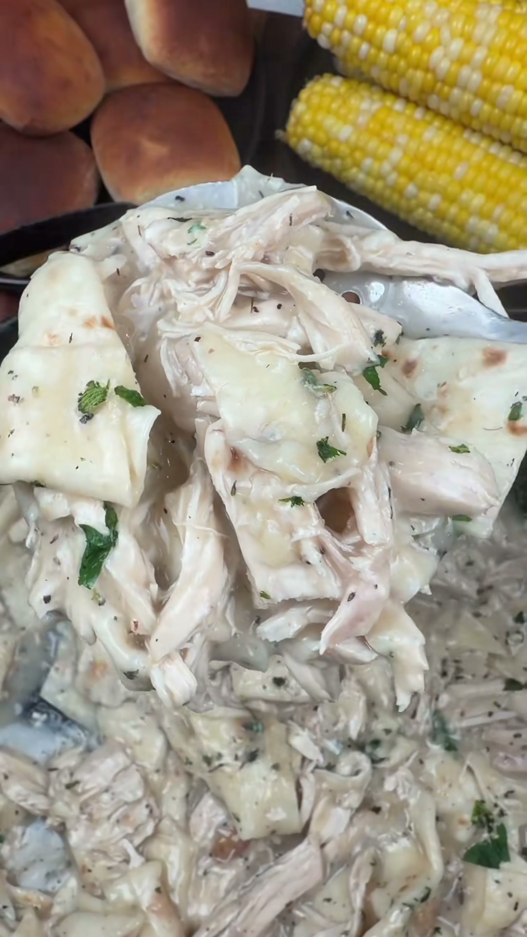 Skillet Chicken and Dumplings