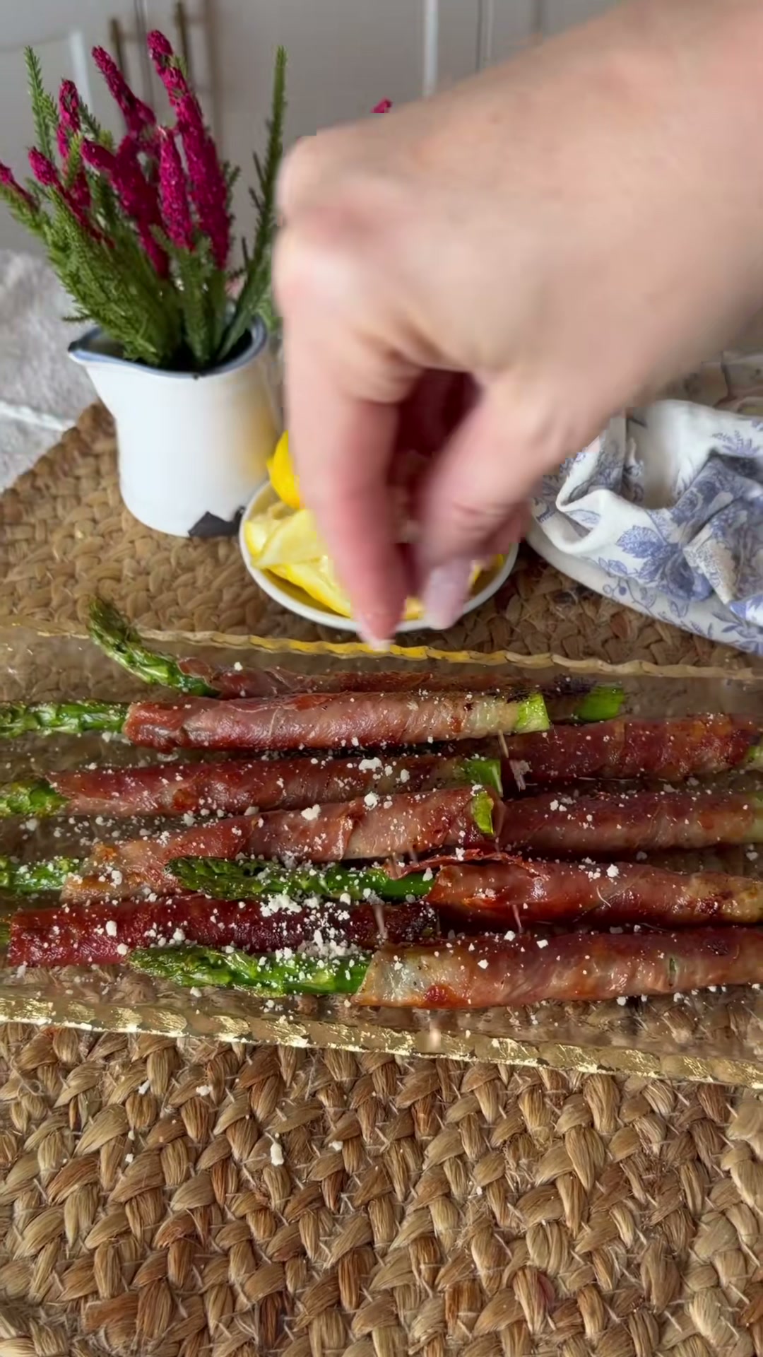 Prosciutto Wrapped Asparagus