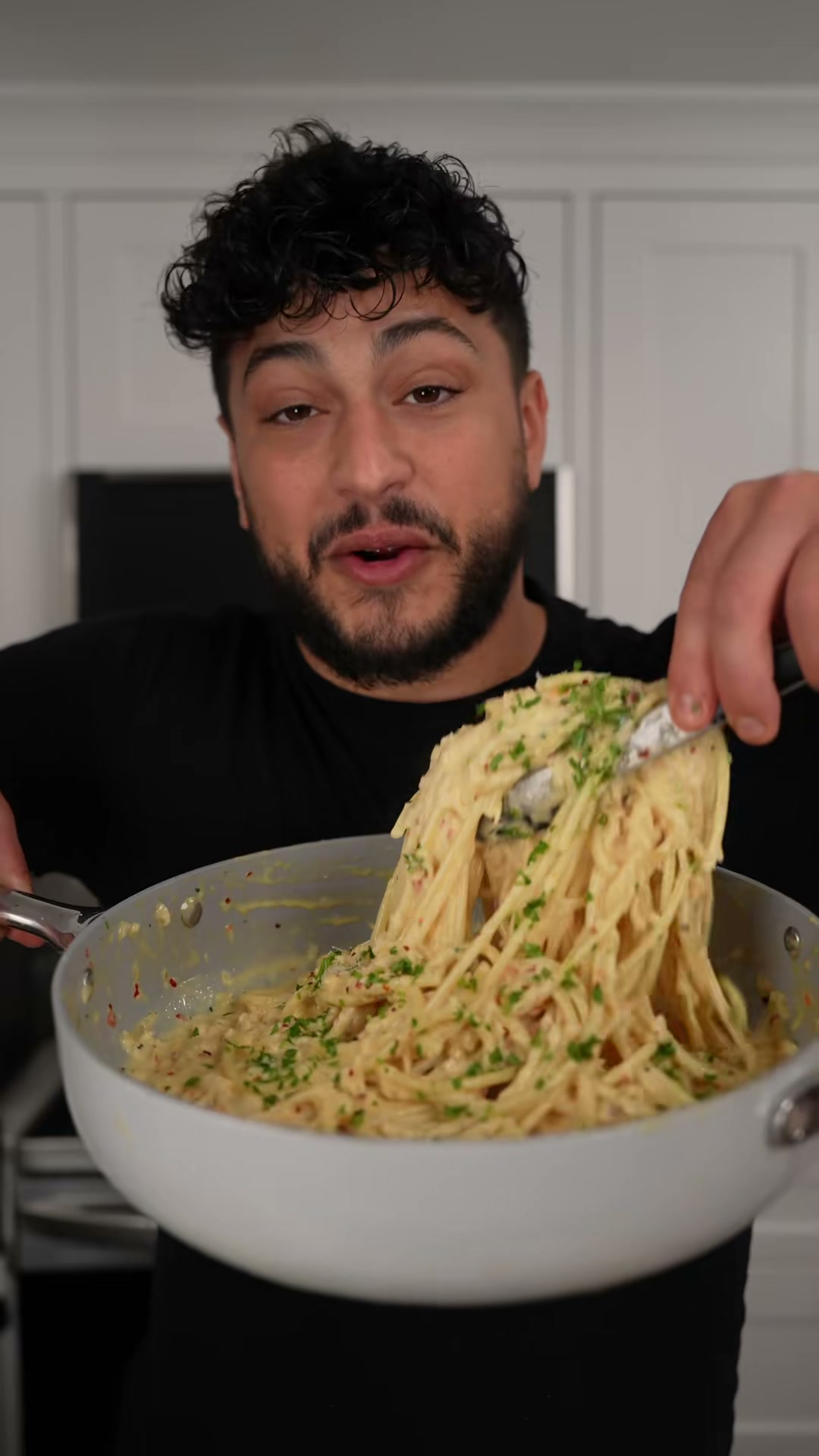 Spicy Caramelized Onion Pasta