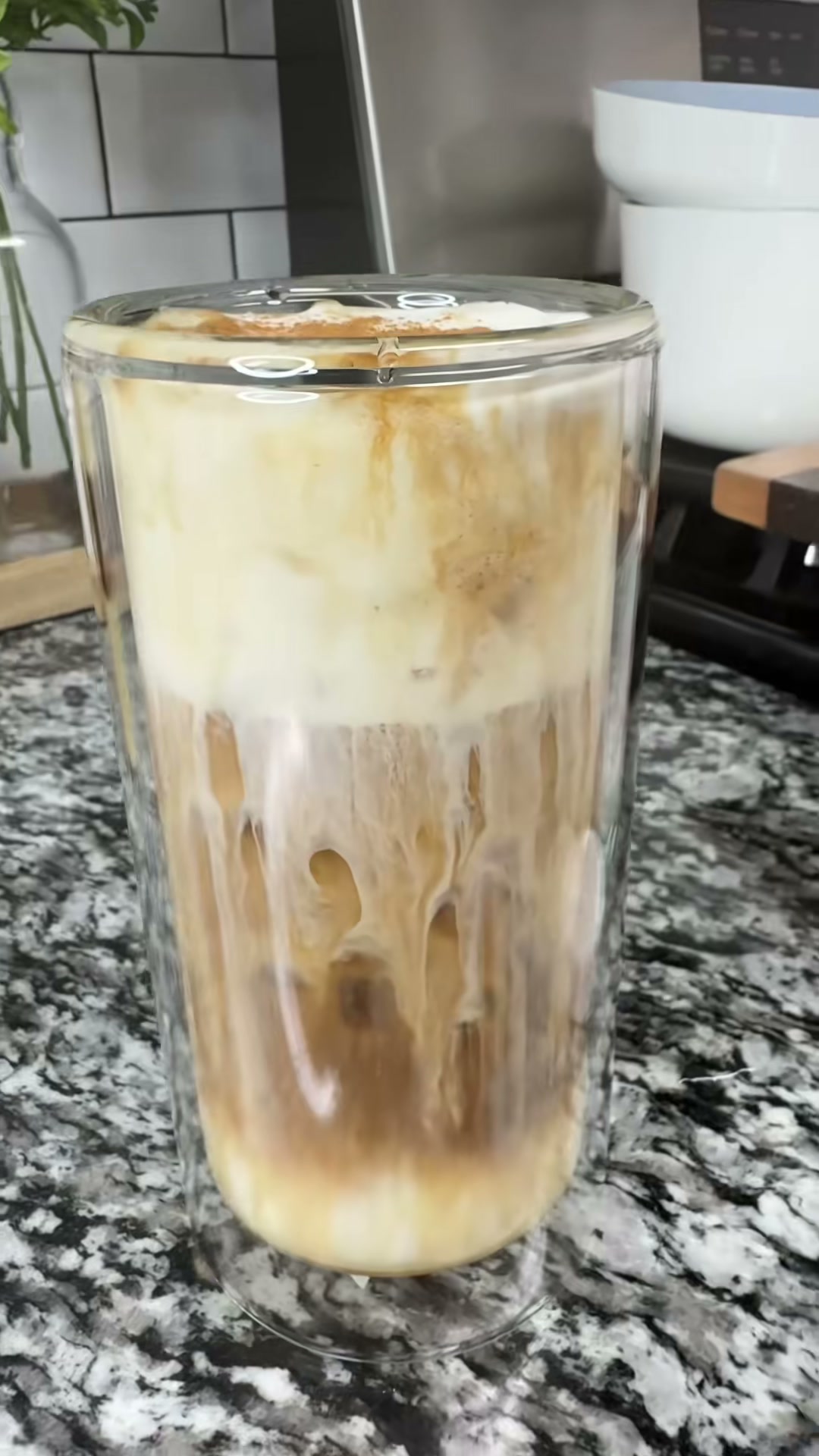 Creamy Iced Coffee with Cinnamon