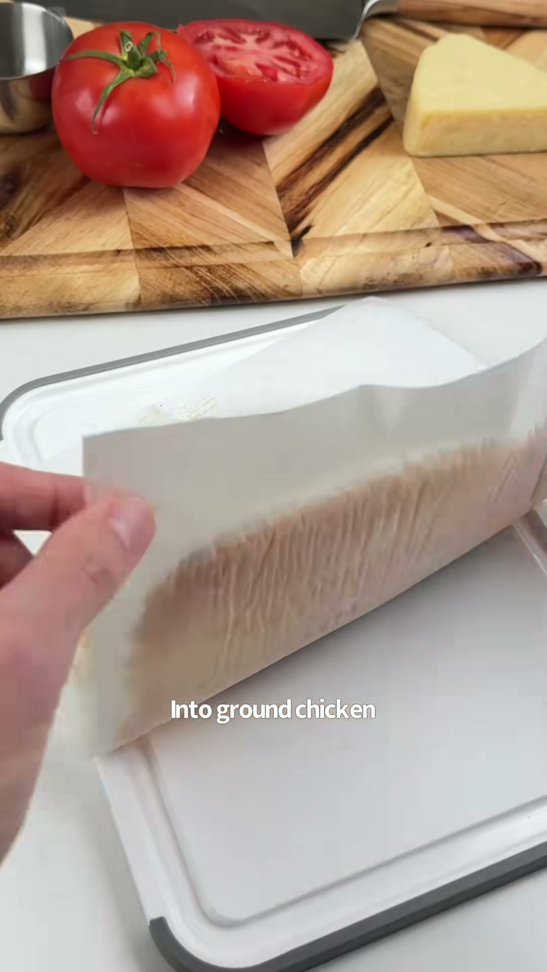Pesto and Mozzarella Stuffed Chicken Pocket