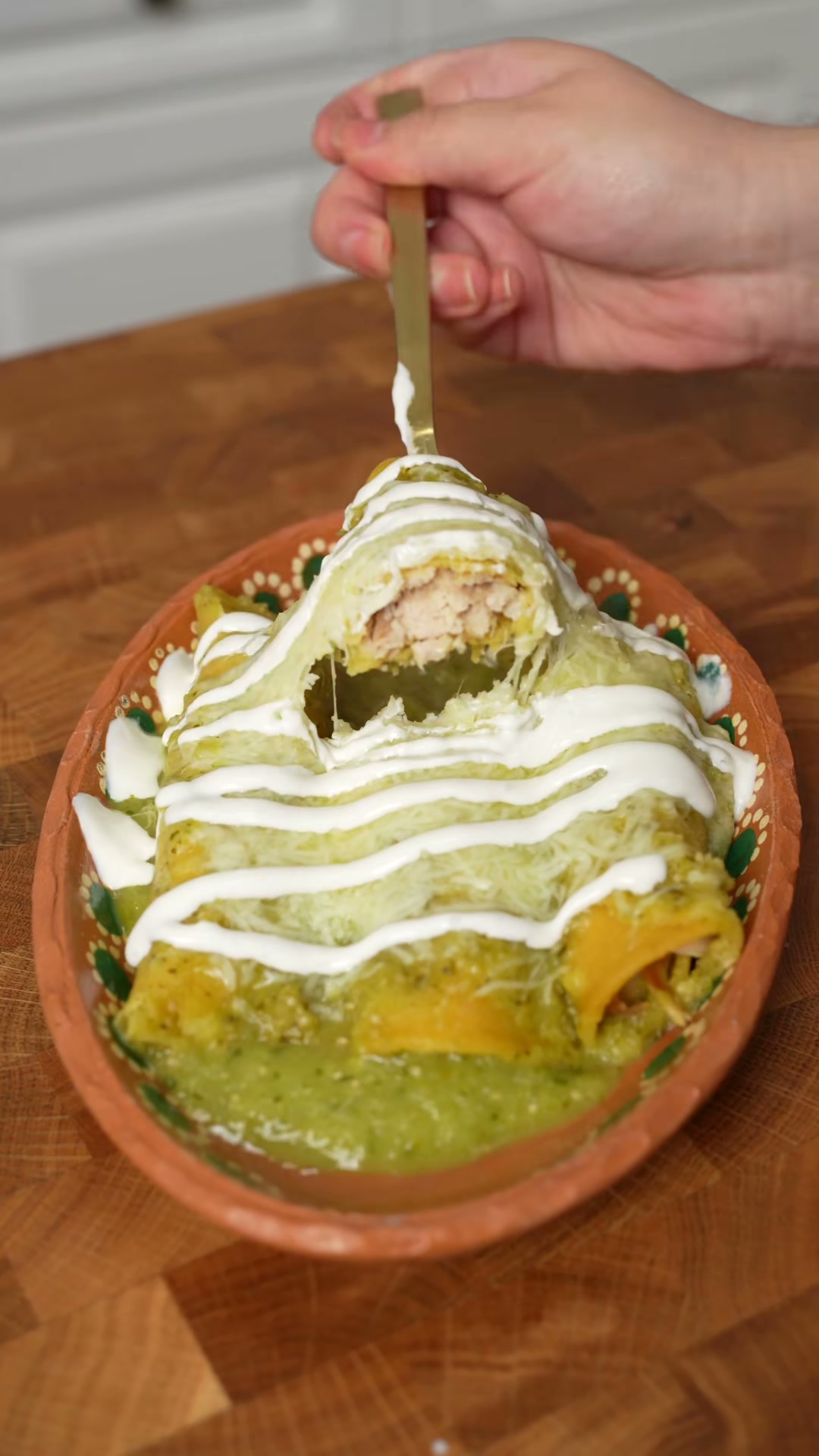 Chicken Enchiladas Verdes