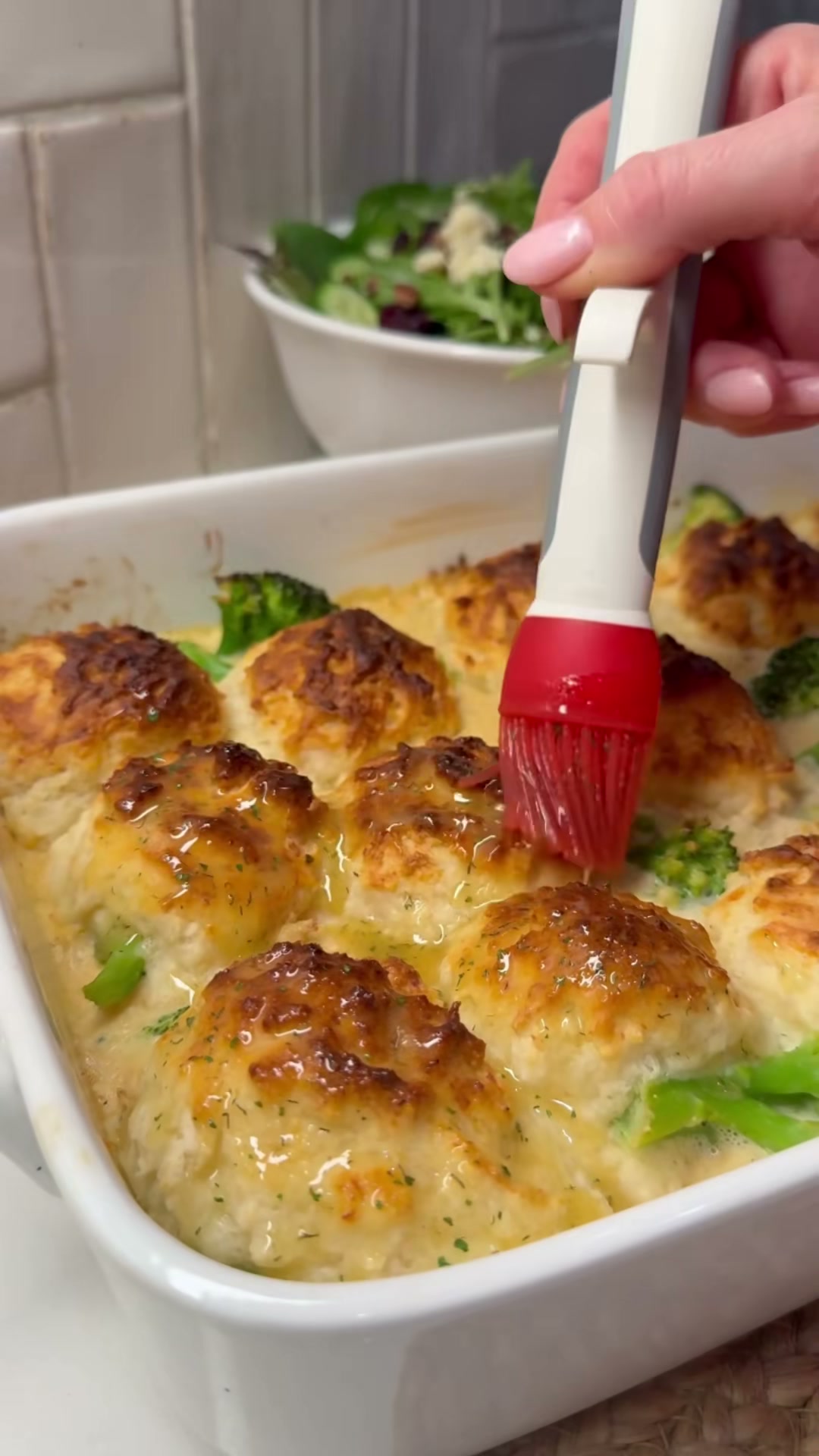 Chicken and Biscuit Casserole