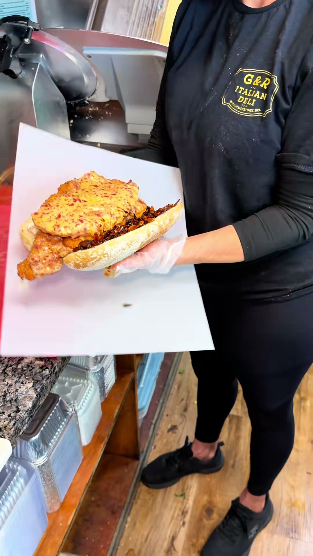 Spicy Caroline Chicken Cutlet Sandwich