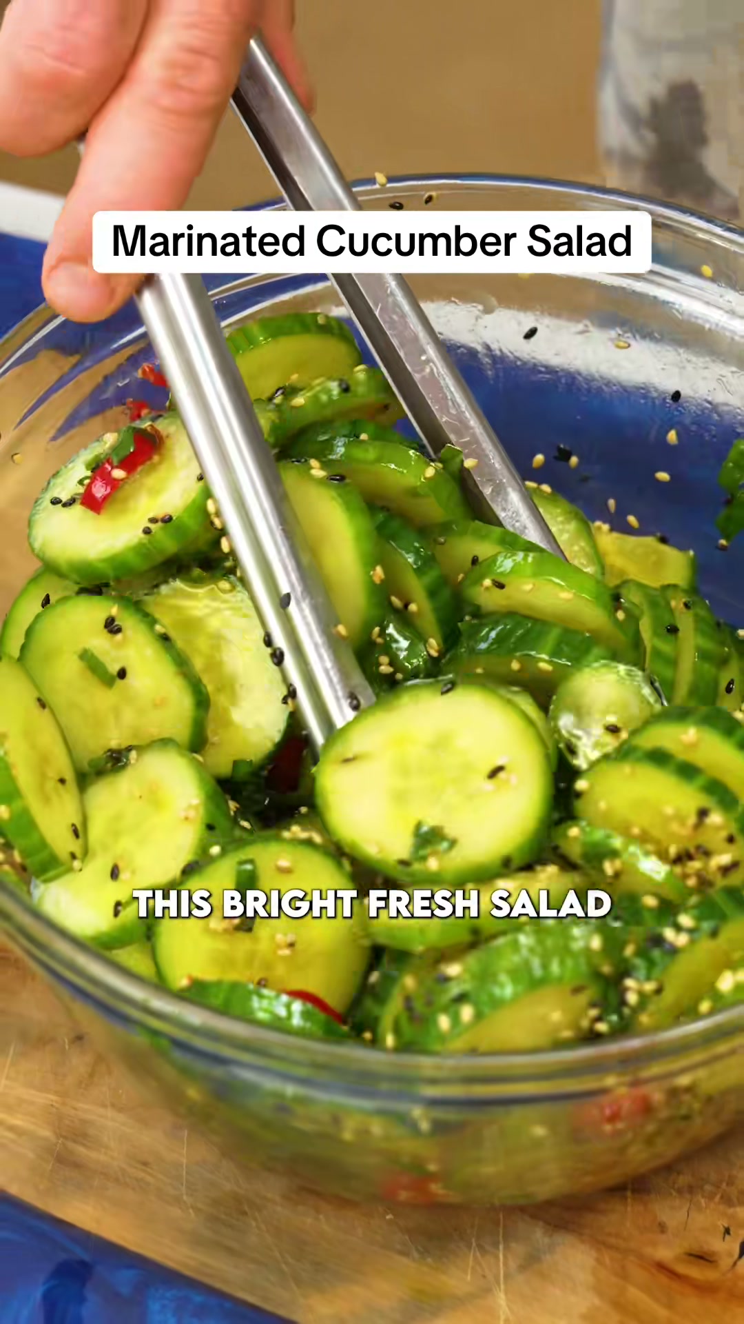 Marinated Cucumber Salad