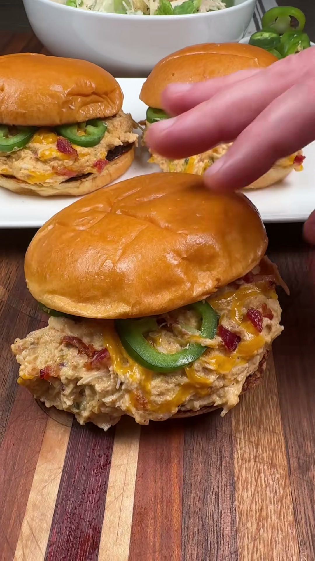 Jalapeño Popper Chicken Sandwiches