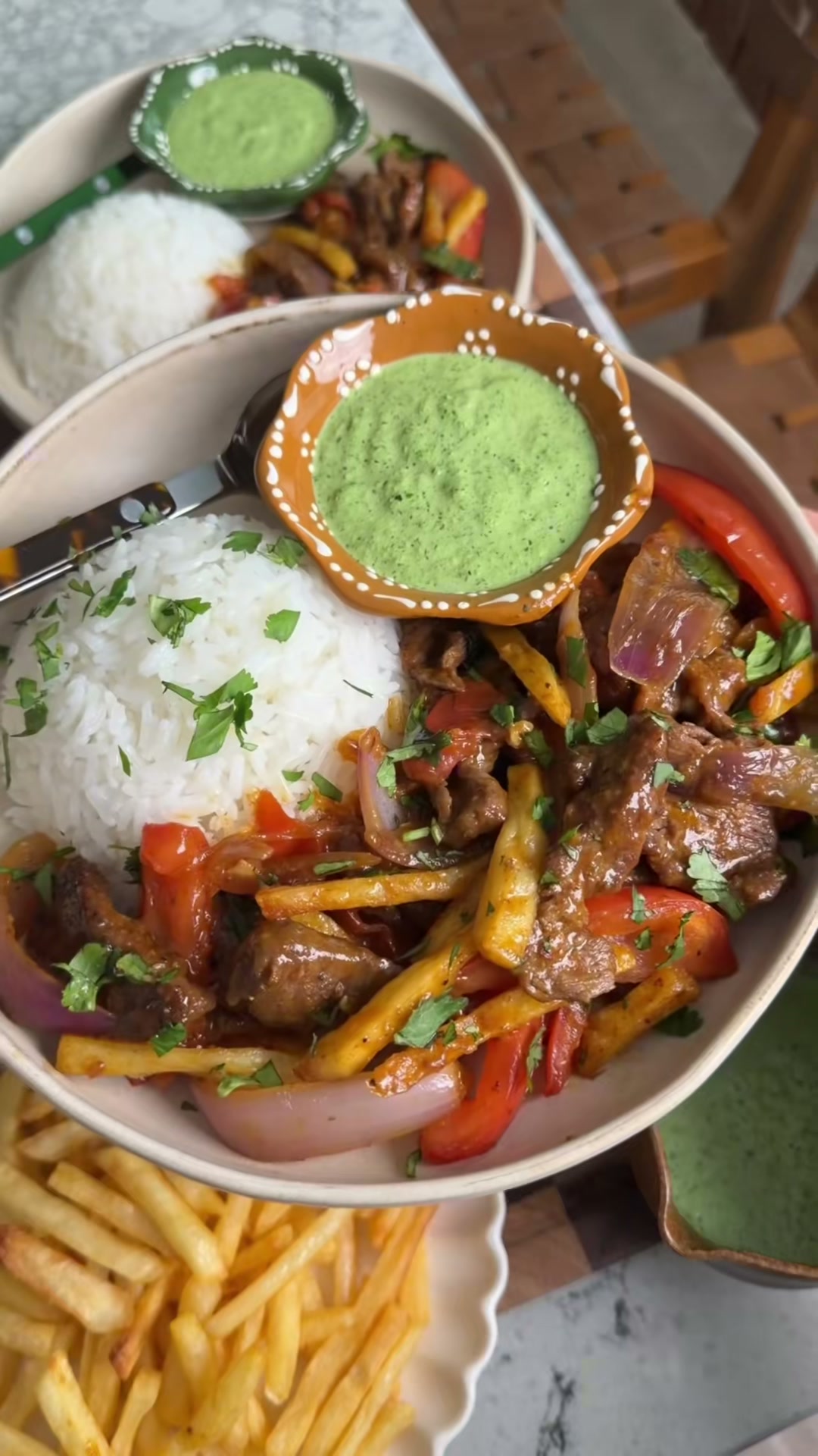 Peruvian Lomo Saltado