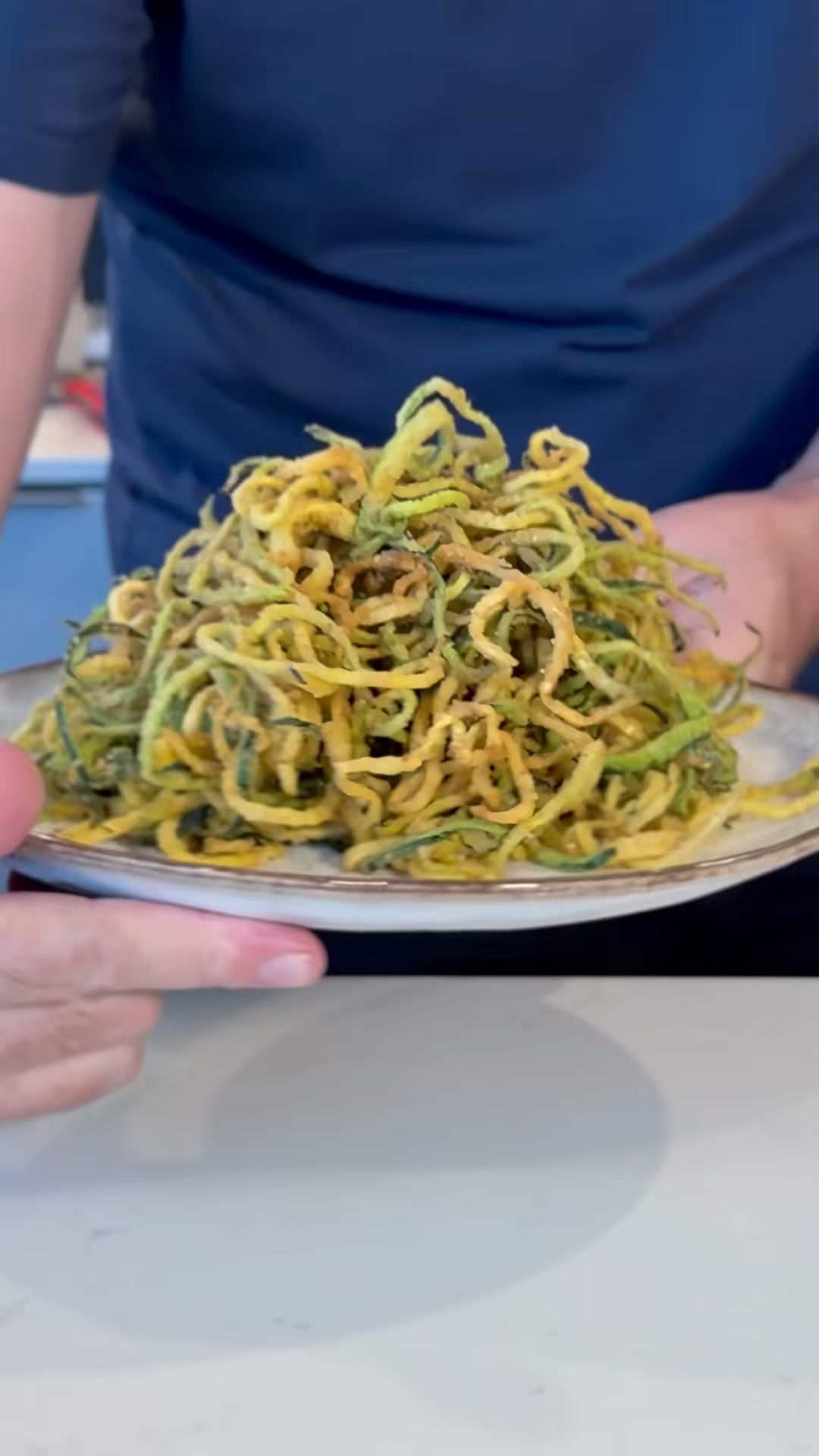 Fried Zucchini Strings