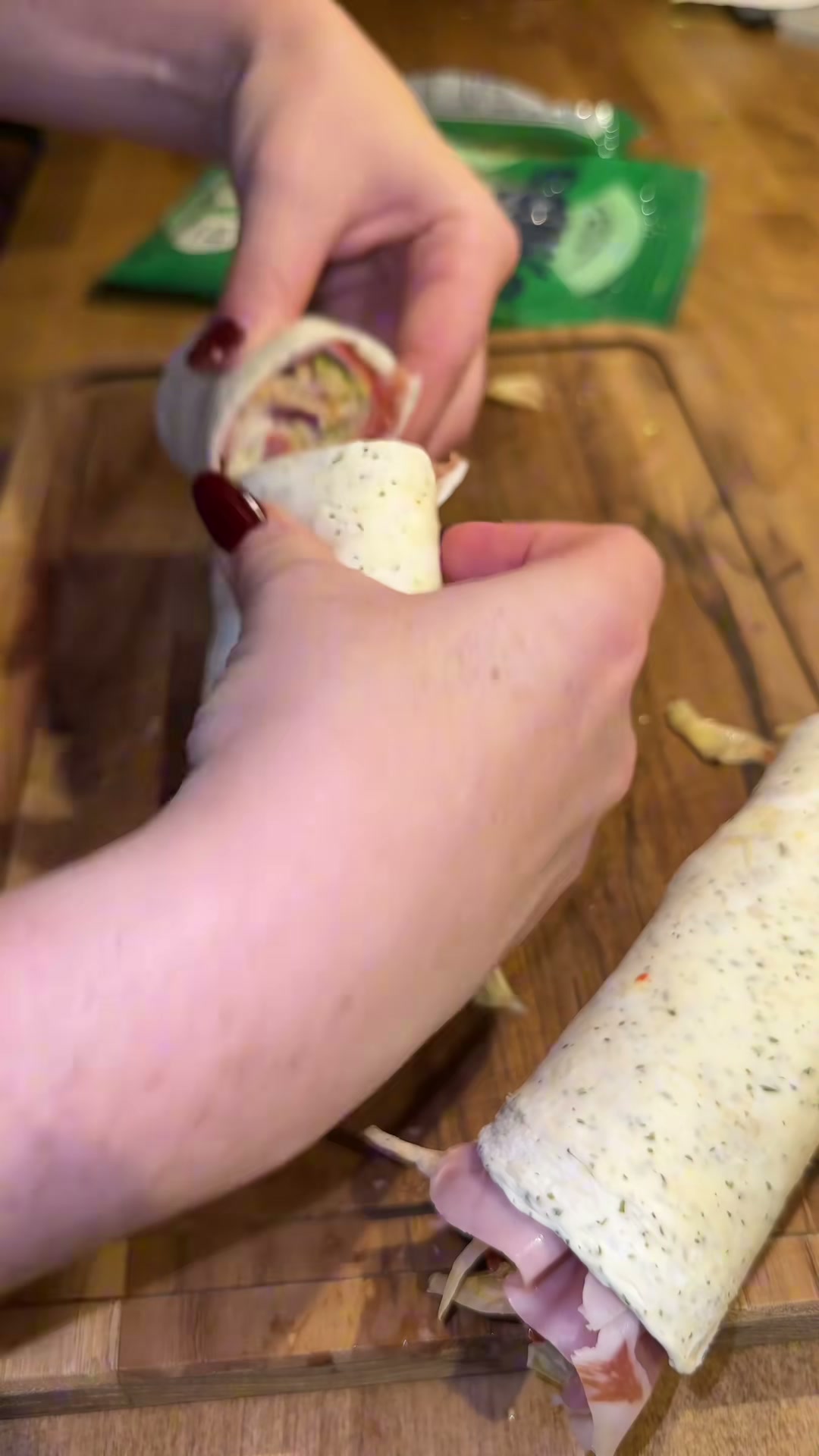 Spicy Italian Grinder Wraps