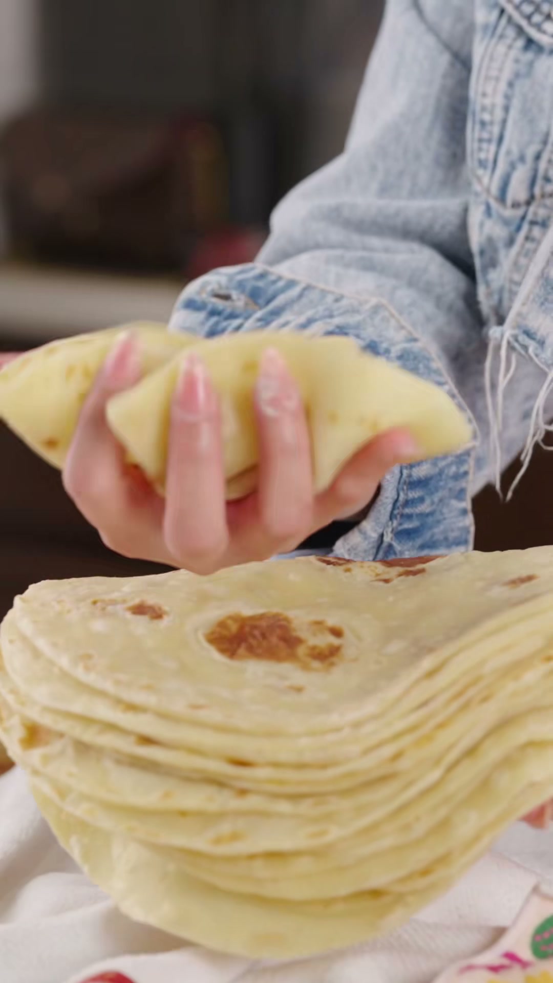 3-Ingredient Flour Tortillas
