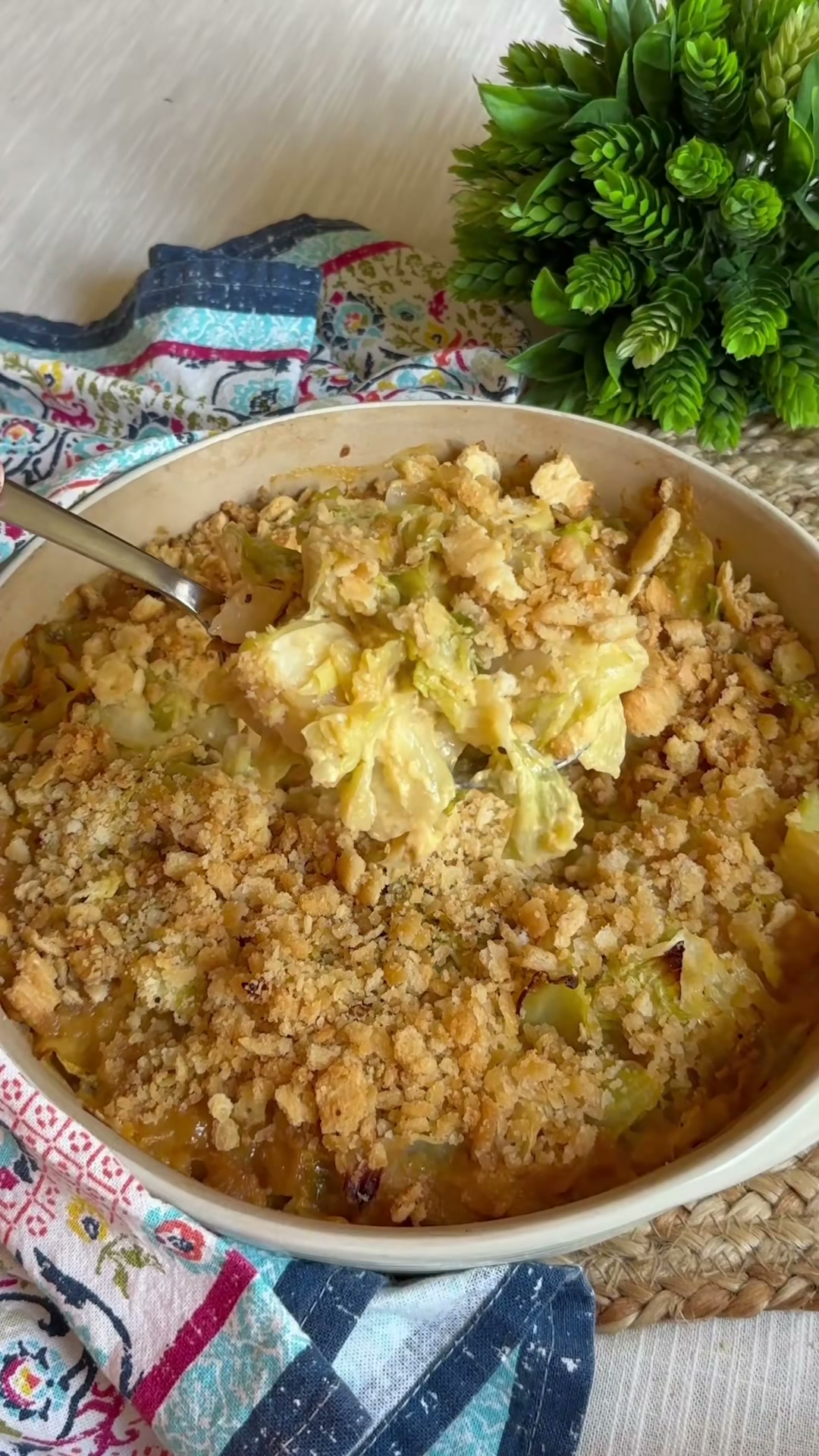Cheesy Cabbage Casserole