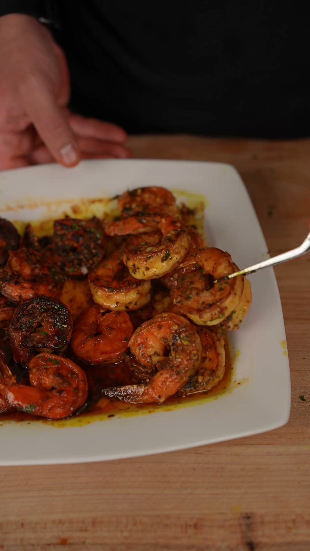 Spicy Garlic Butter Shrimp