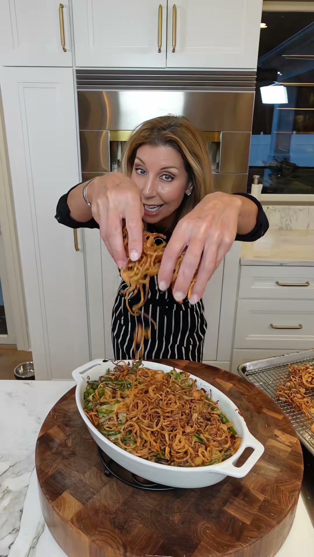 Green Bean Casserole with Crispy Shallots