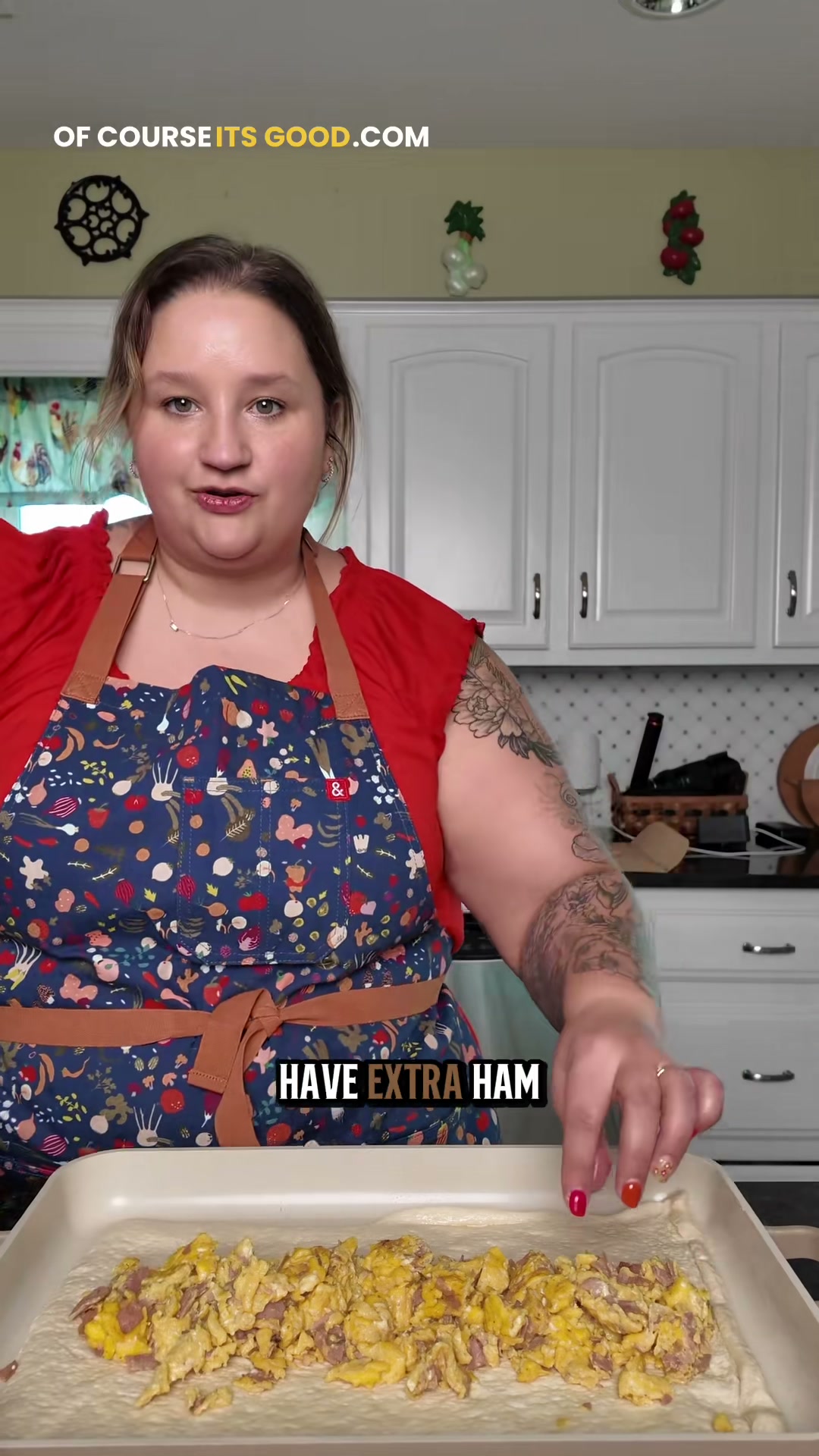 Ham, Egg, and Cheese Breakfast Braid