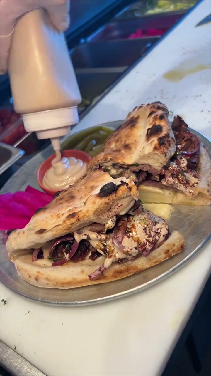 Pizza Shawarma Sandwich