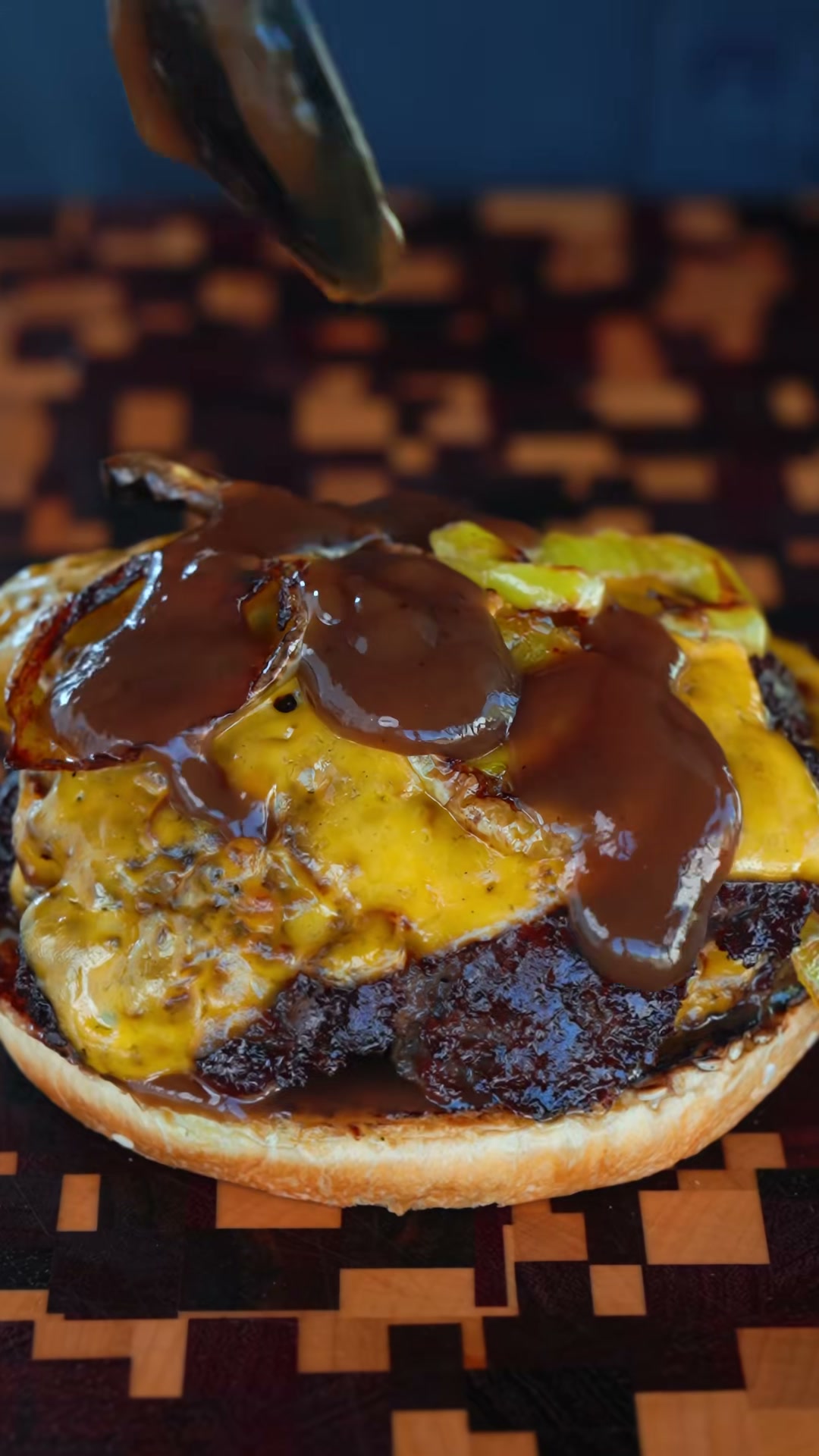 Mississippi Pot Roast Smash Burger