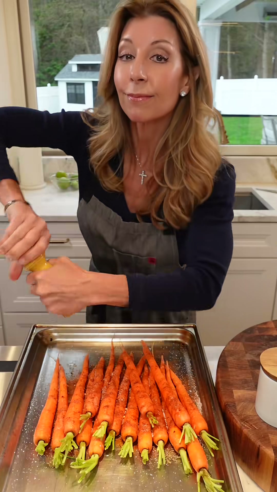 Harissa Roasted Carrots with Yogurt Dip