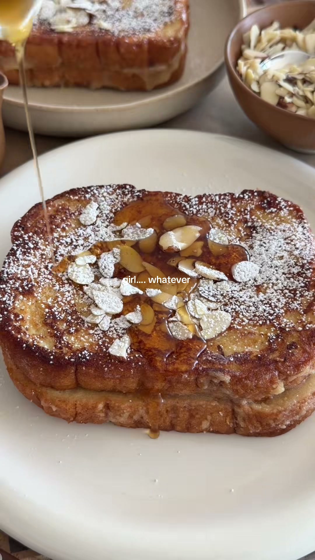 Almond Stuffed French Toast